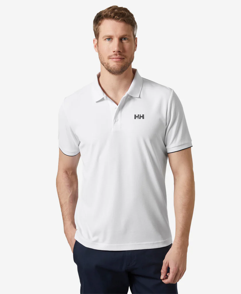 OCEAN QUICK-DRY POLO, 003 White