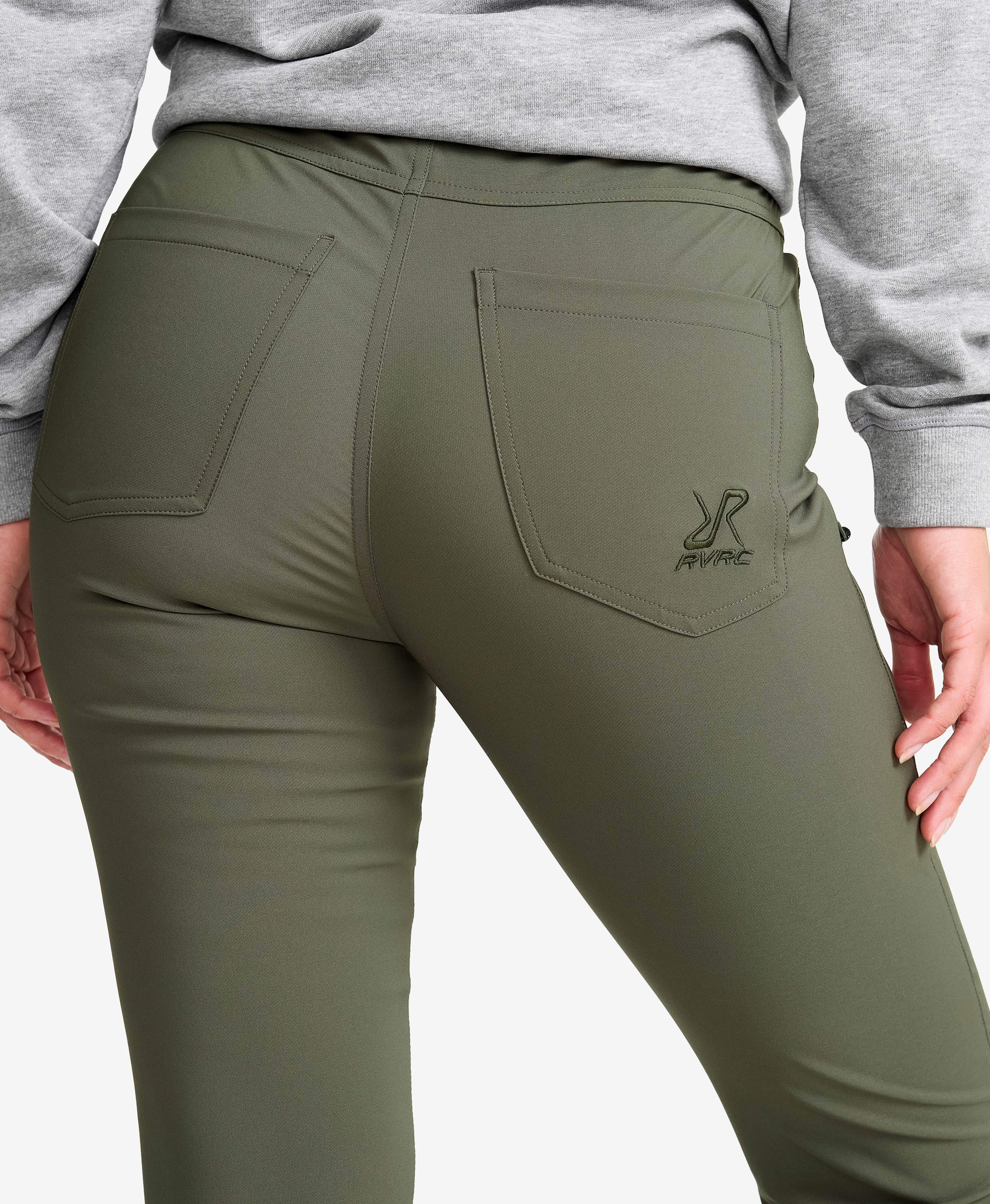 Root High-waist Stretch Jeans Women