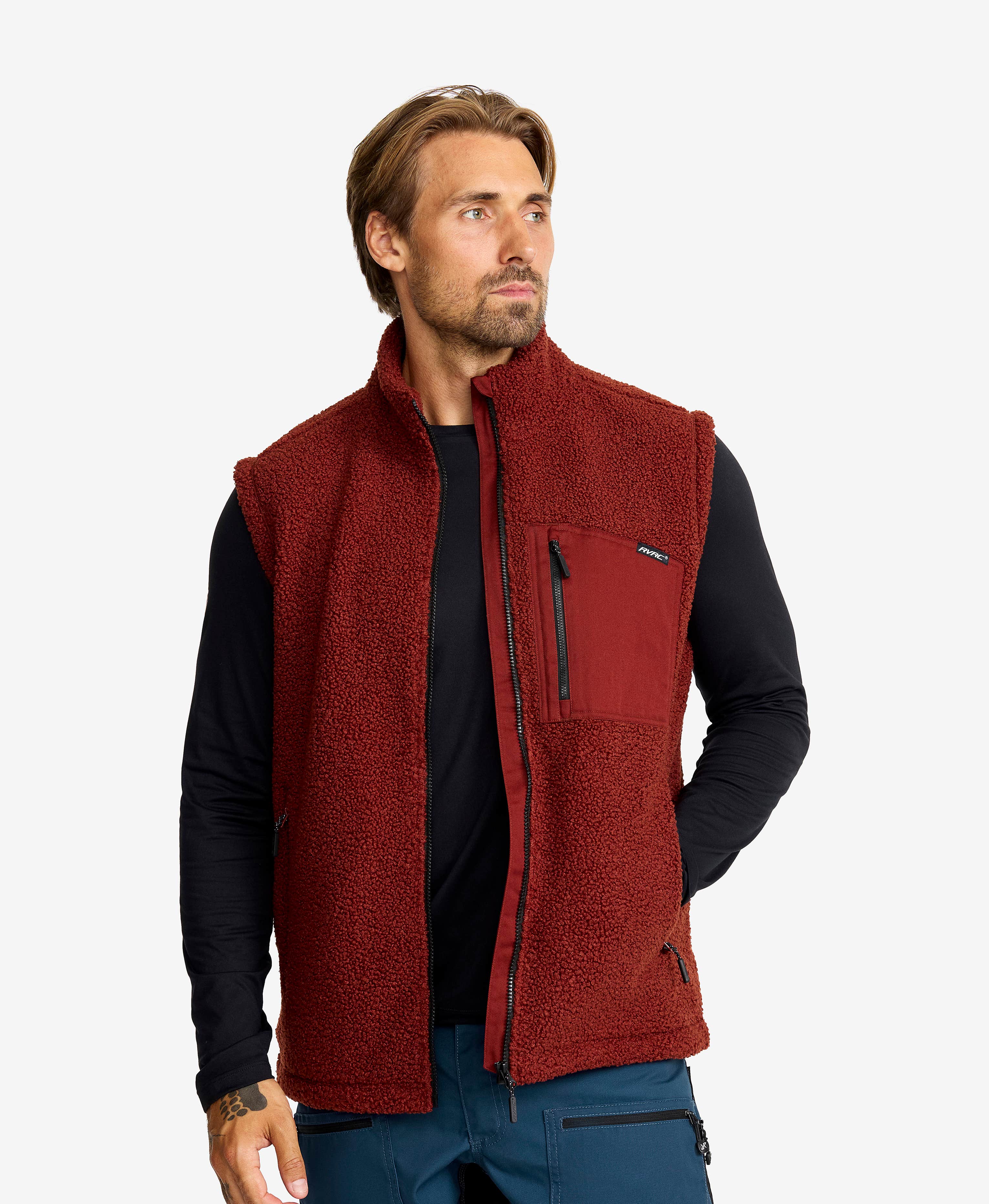 Bigfoot Pile Vest Men