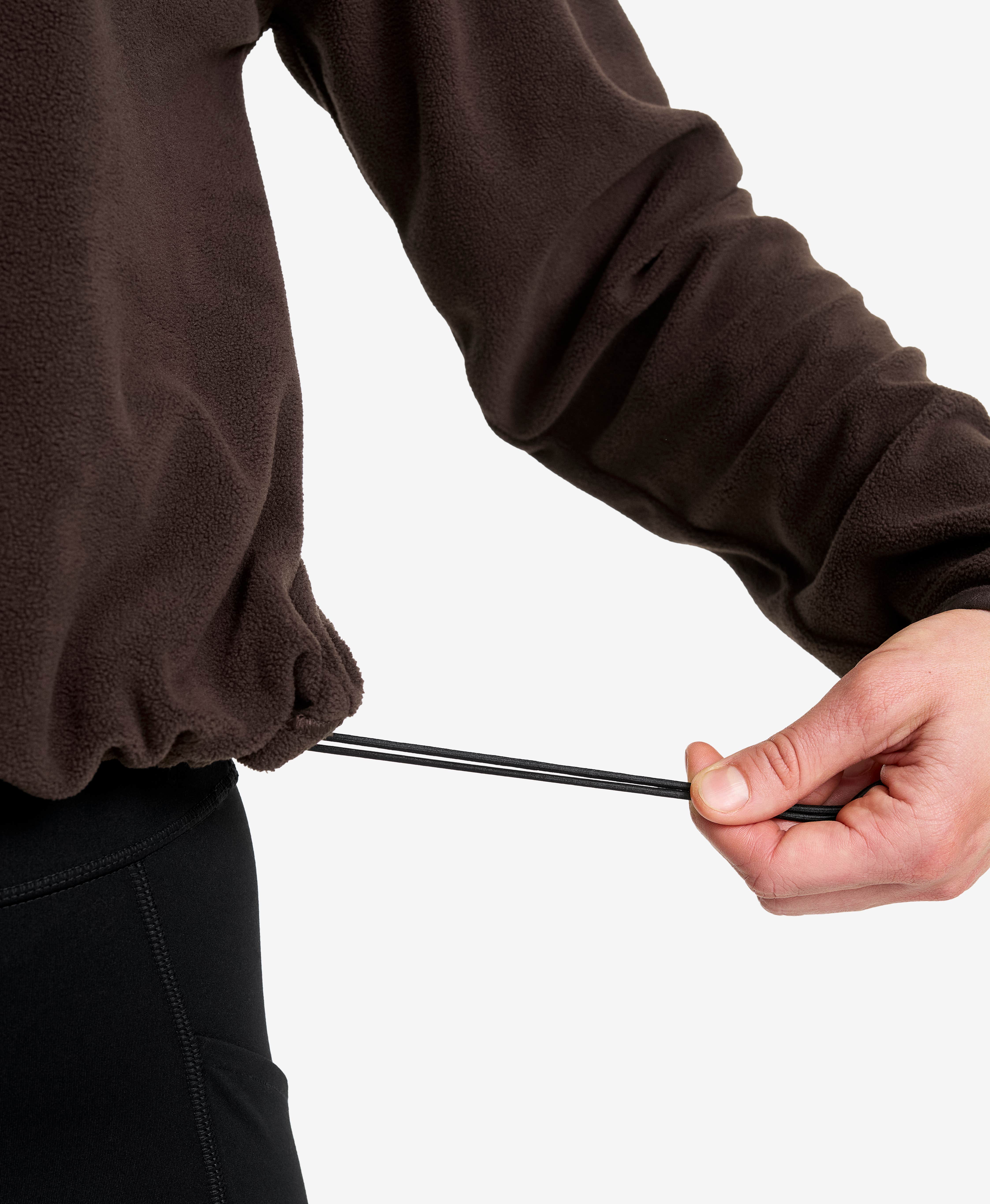 Hiker Cropped Half-zip Fleece Women