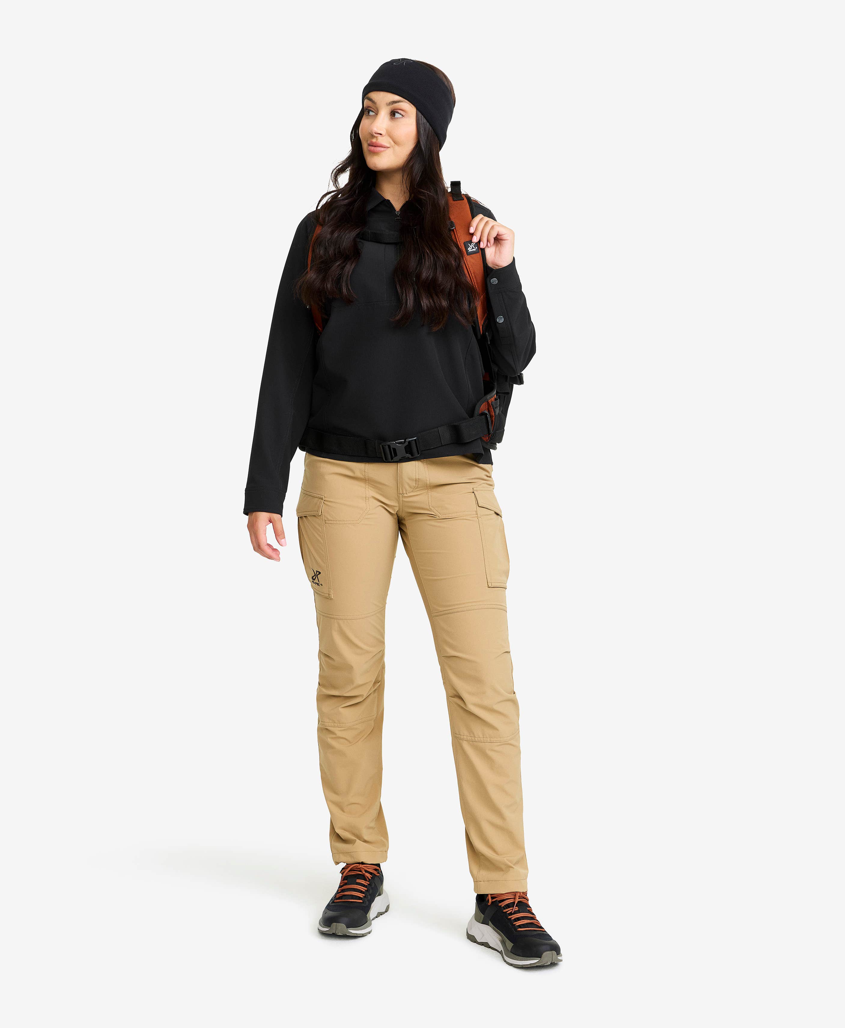 Ridge Half-zip Stretch Shirt Women