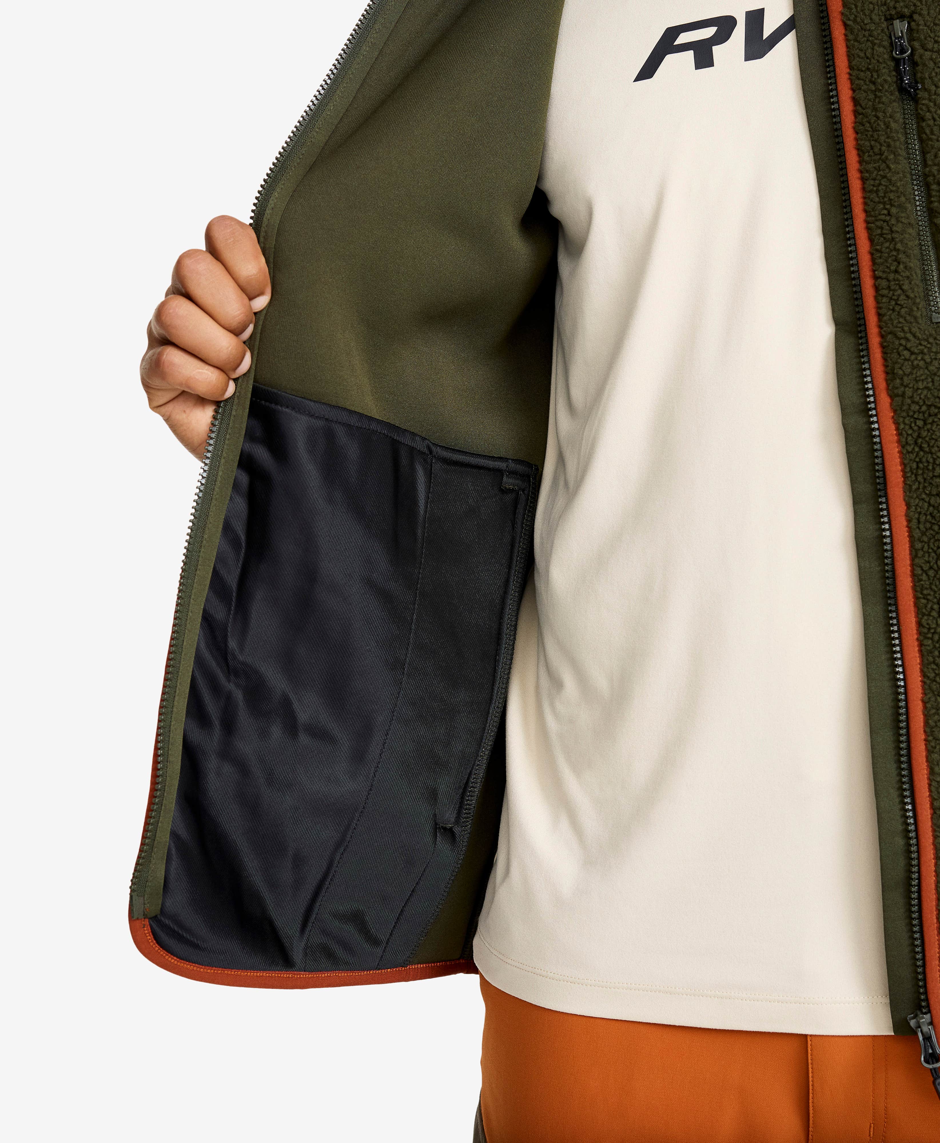 Canyon Full-zip Pile Fleece Vest Men