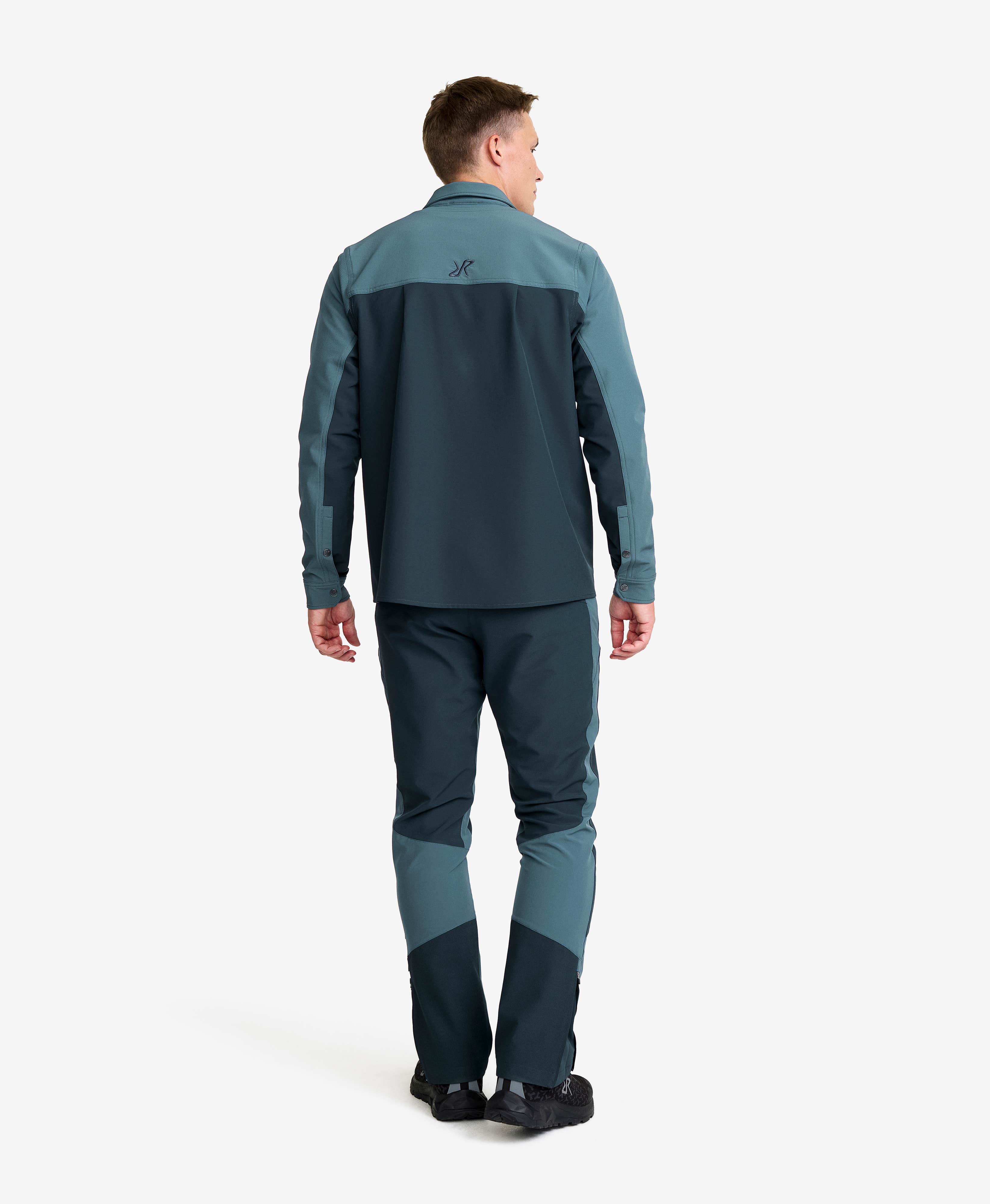 Ridge Half-zip Stretch Shirt Men