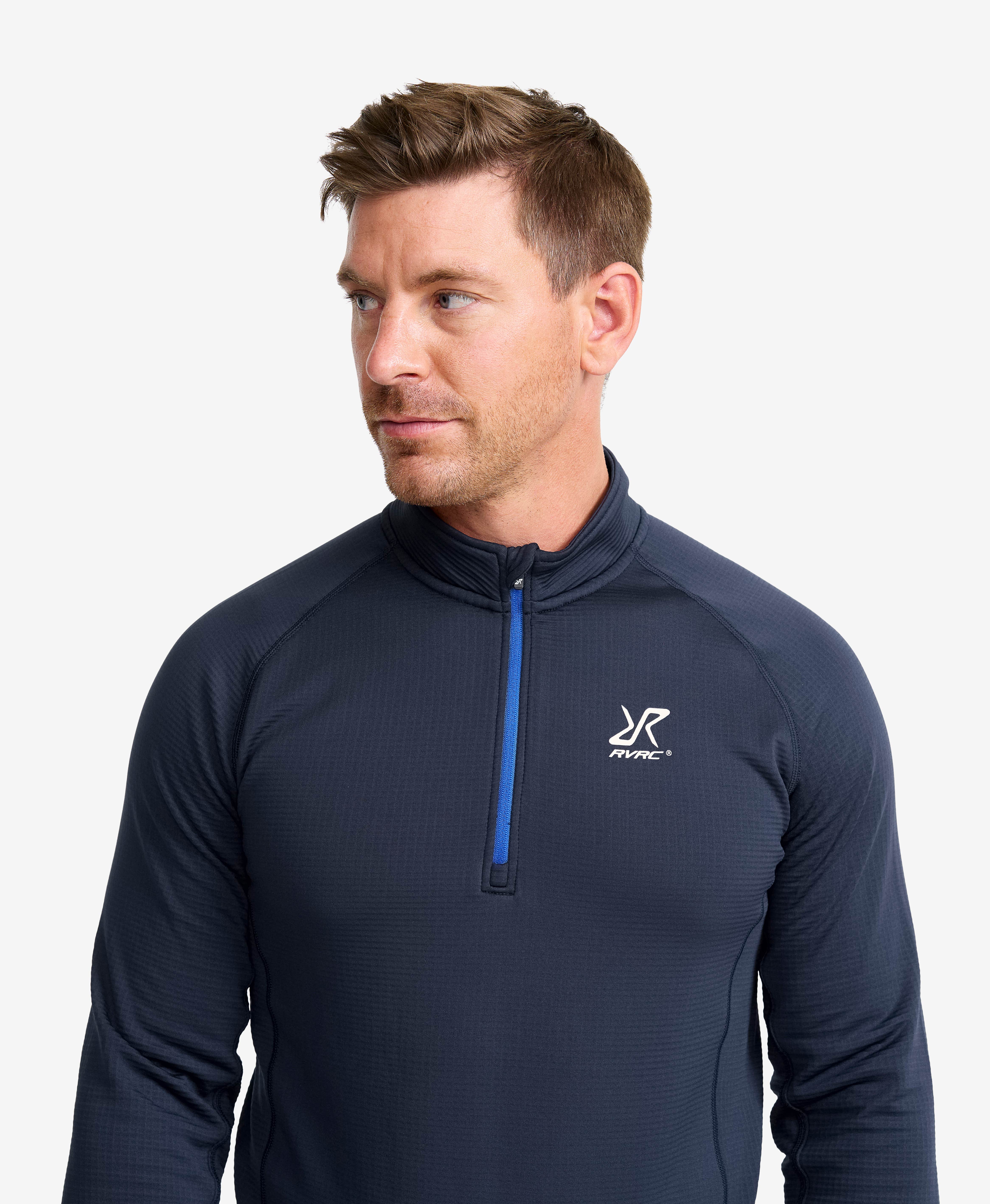 Waffle Half-zip Baselayer Top Men
