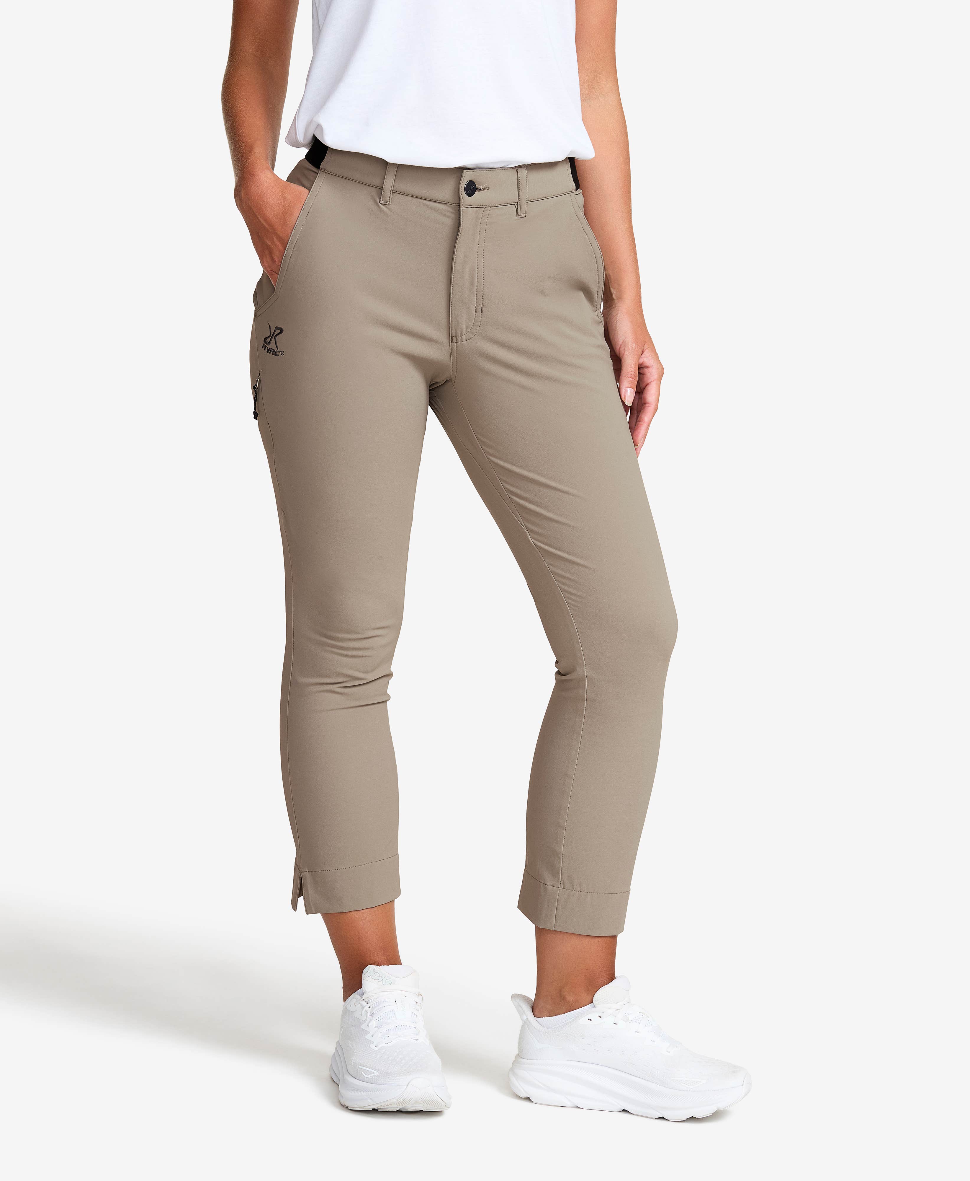 Variety High-waist Cropped Pants Women