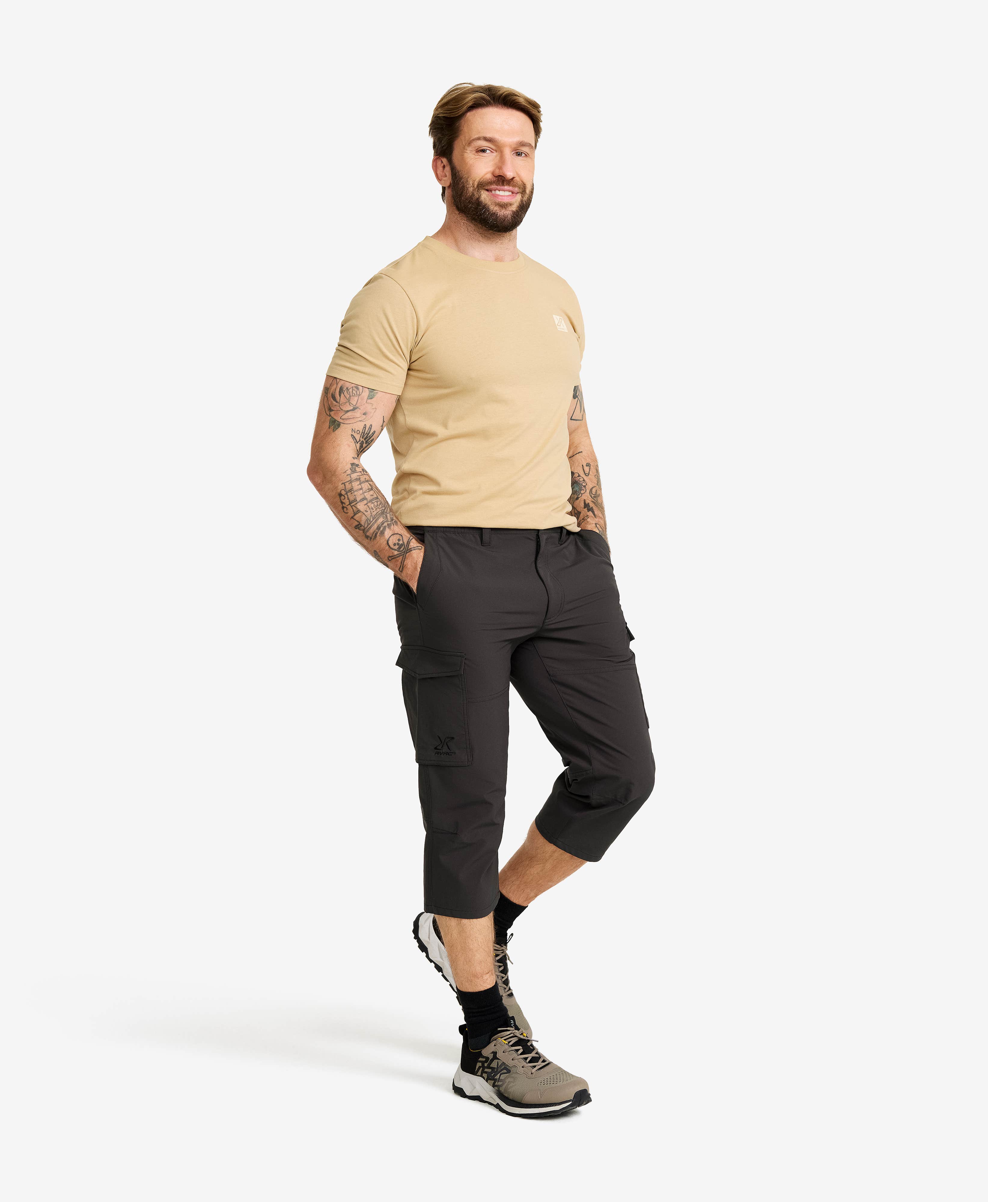 Adventure 3/4 Cargo Stretch Pants Men