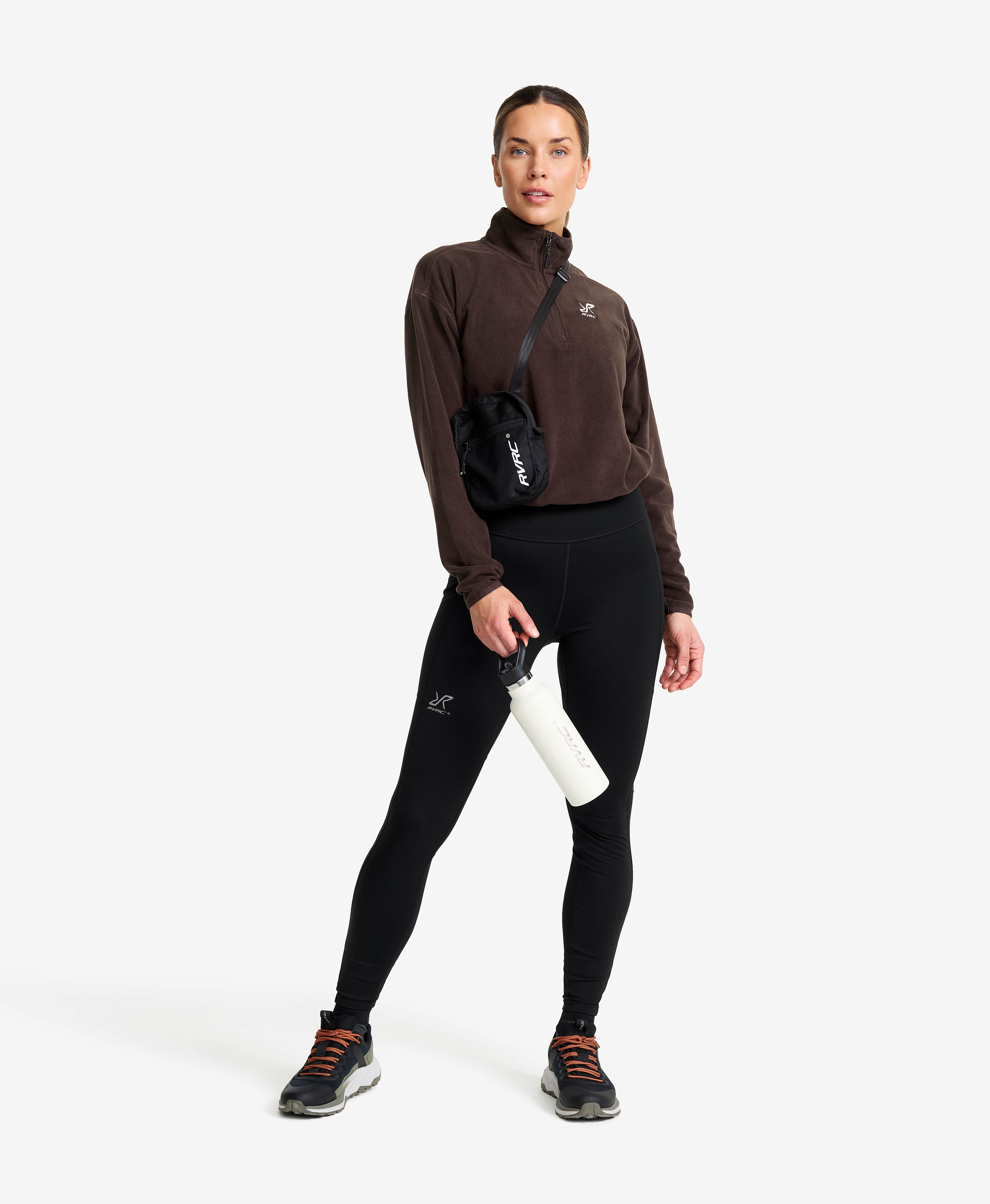 Hiker Cropped Half-zip Fleece Women