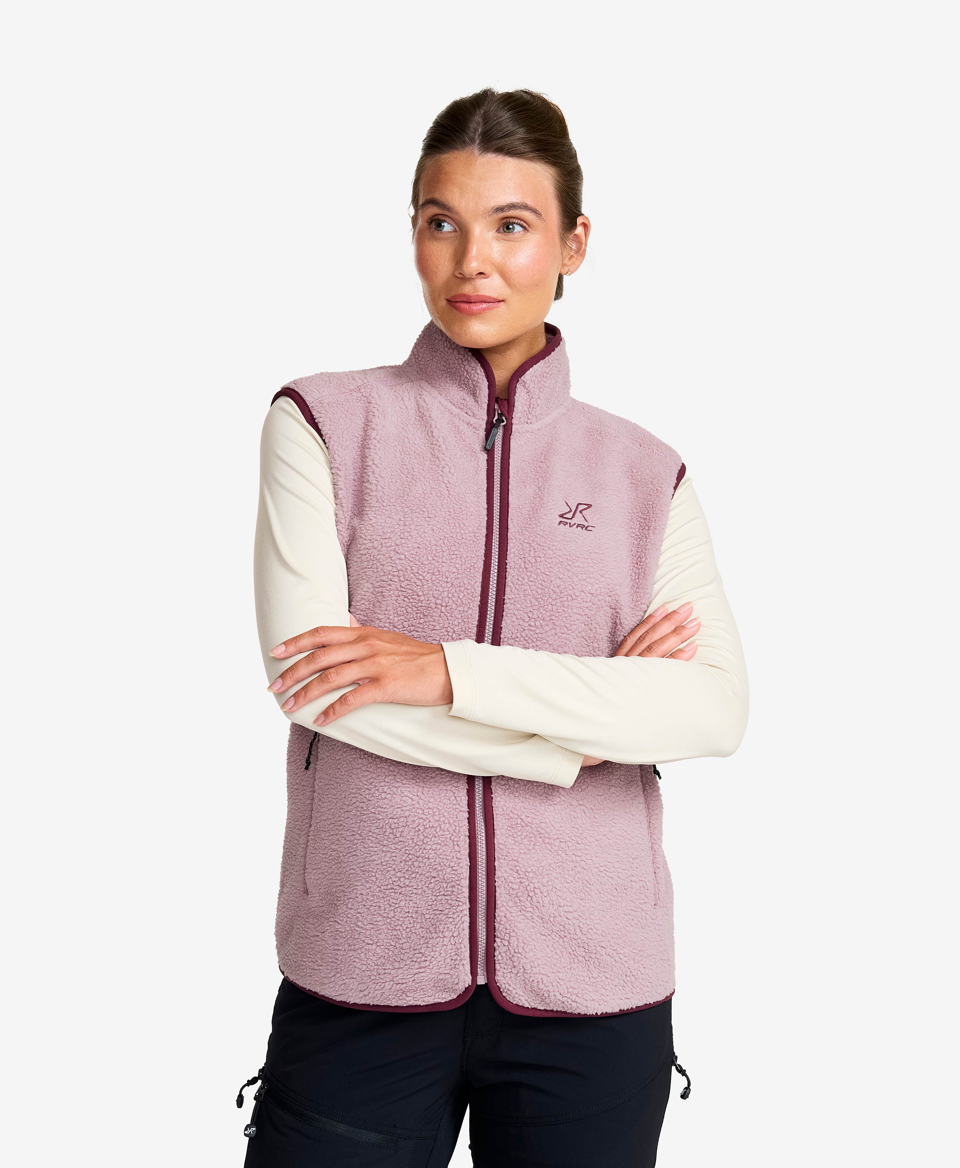Canyon Full-zip Pile Fleece Vest Women