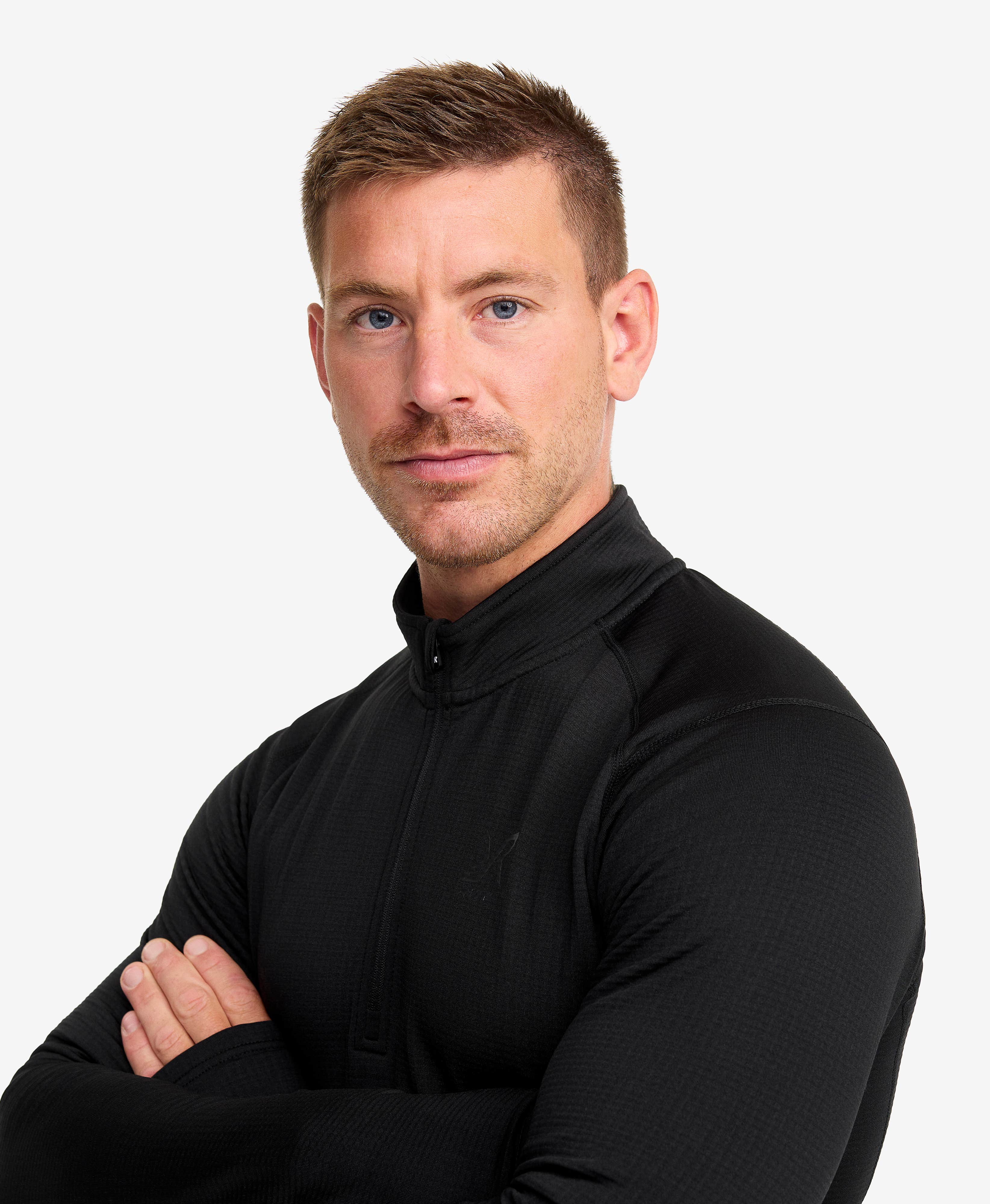 Waffle Half-zip Baselayer Top Men