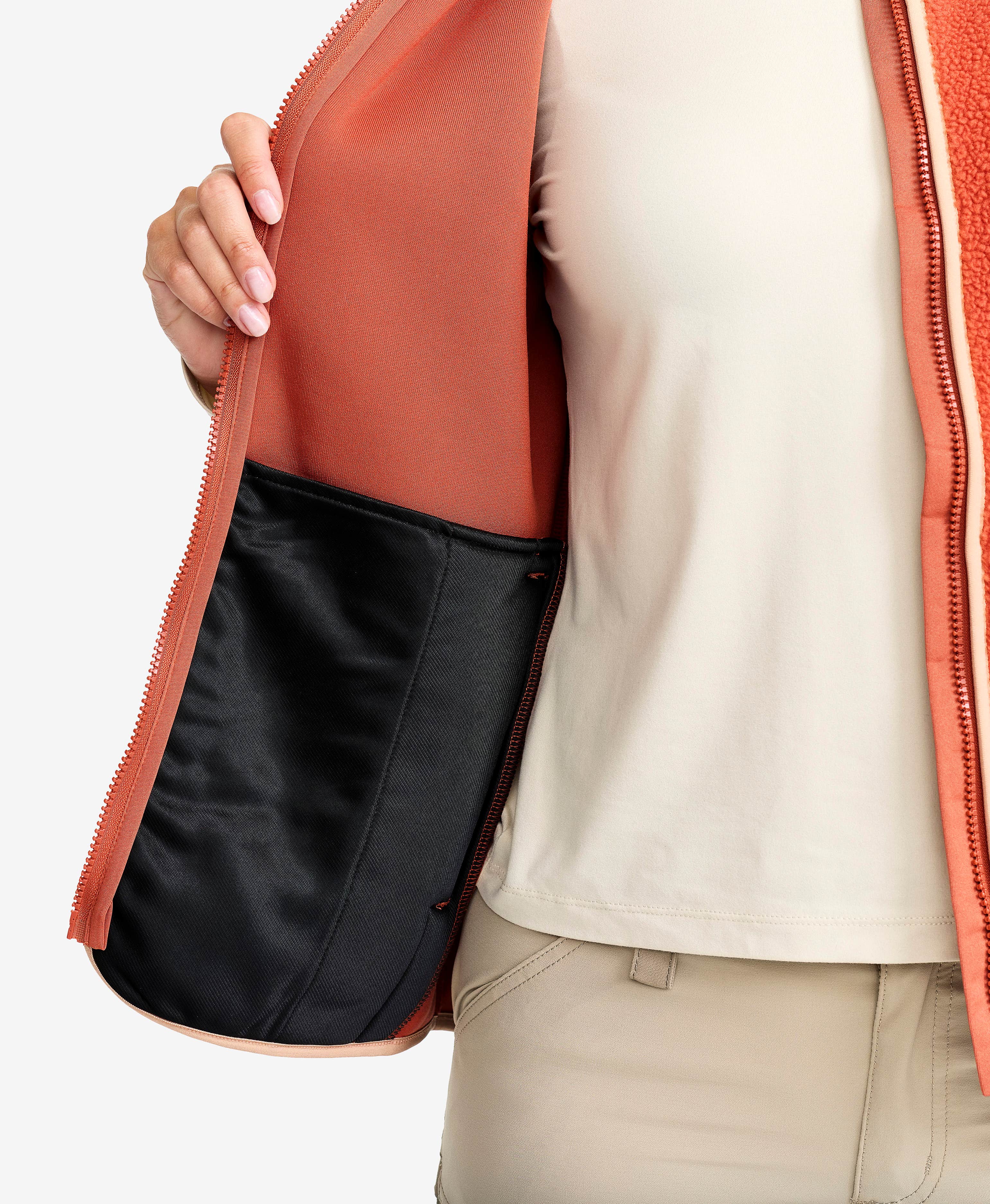 Canyon Full-zip Pile Fleece Vest Women