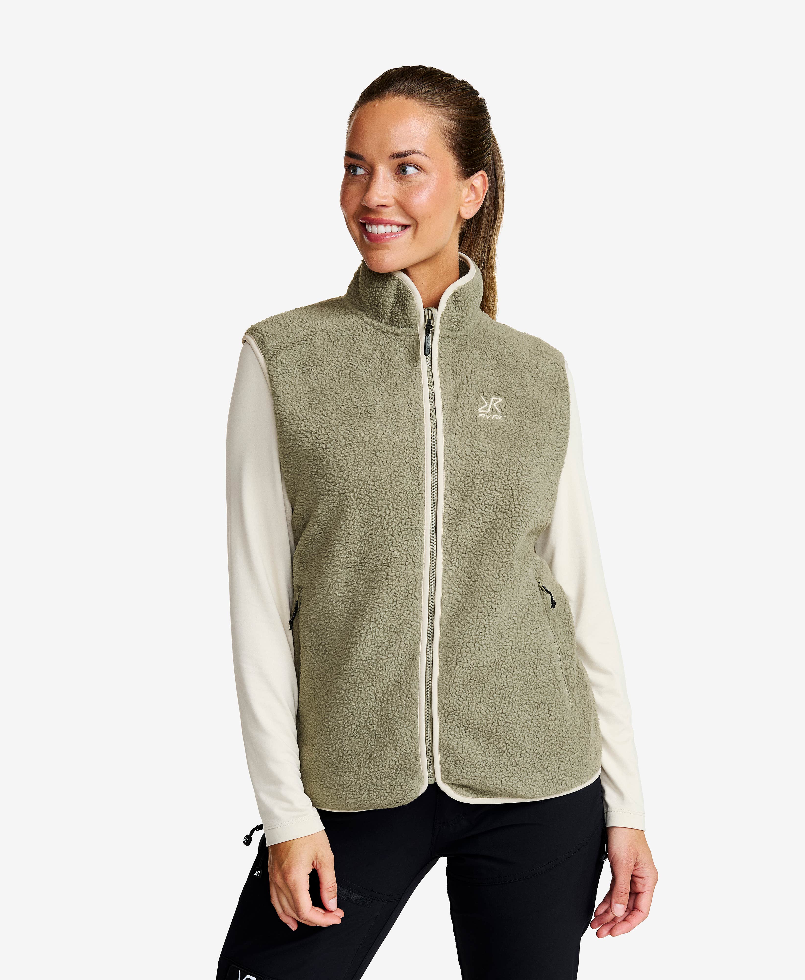Canyon Full-zip Pile Fleece Vest Women