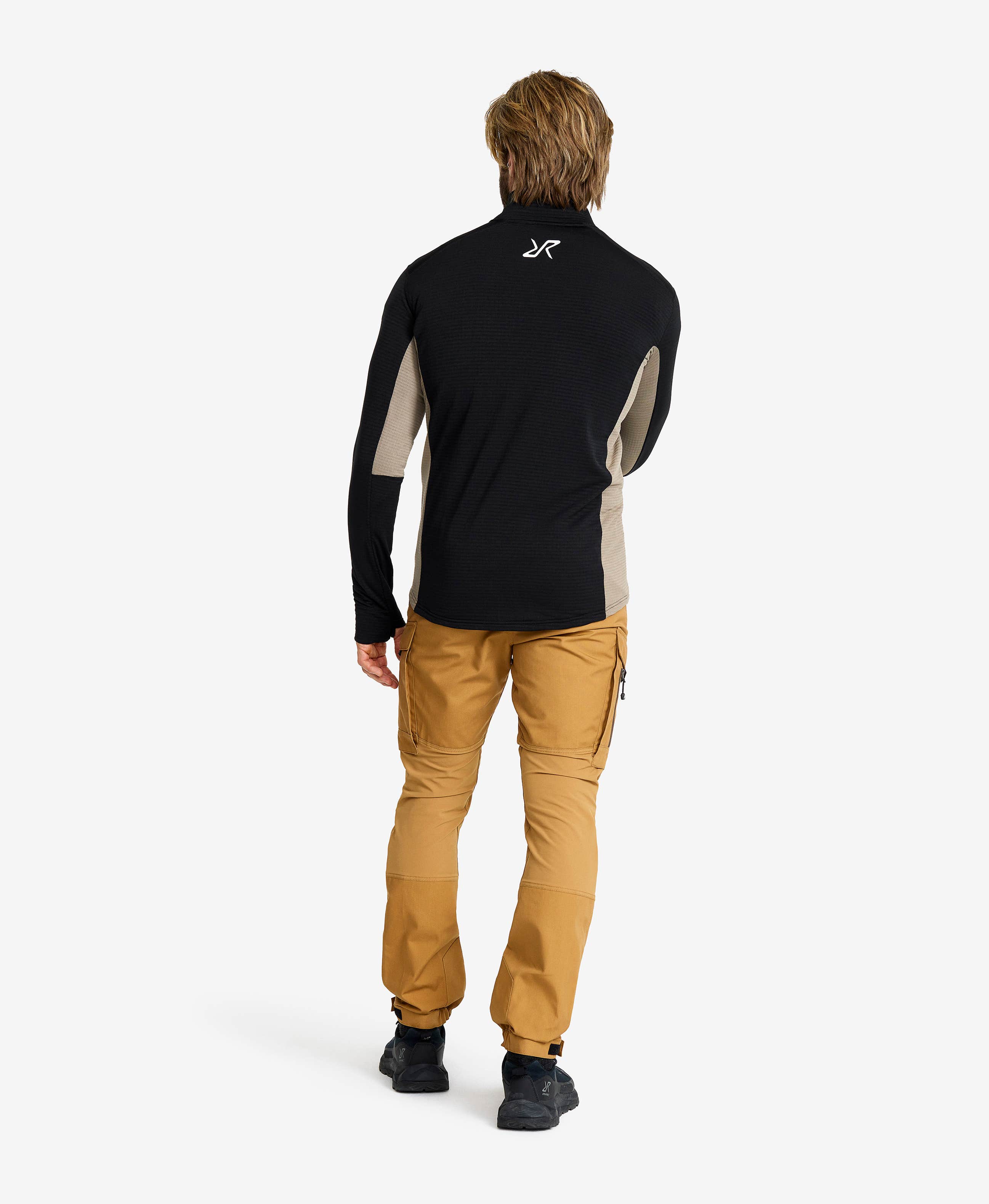 Waffle Full-zip Fleece Men