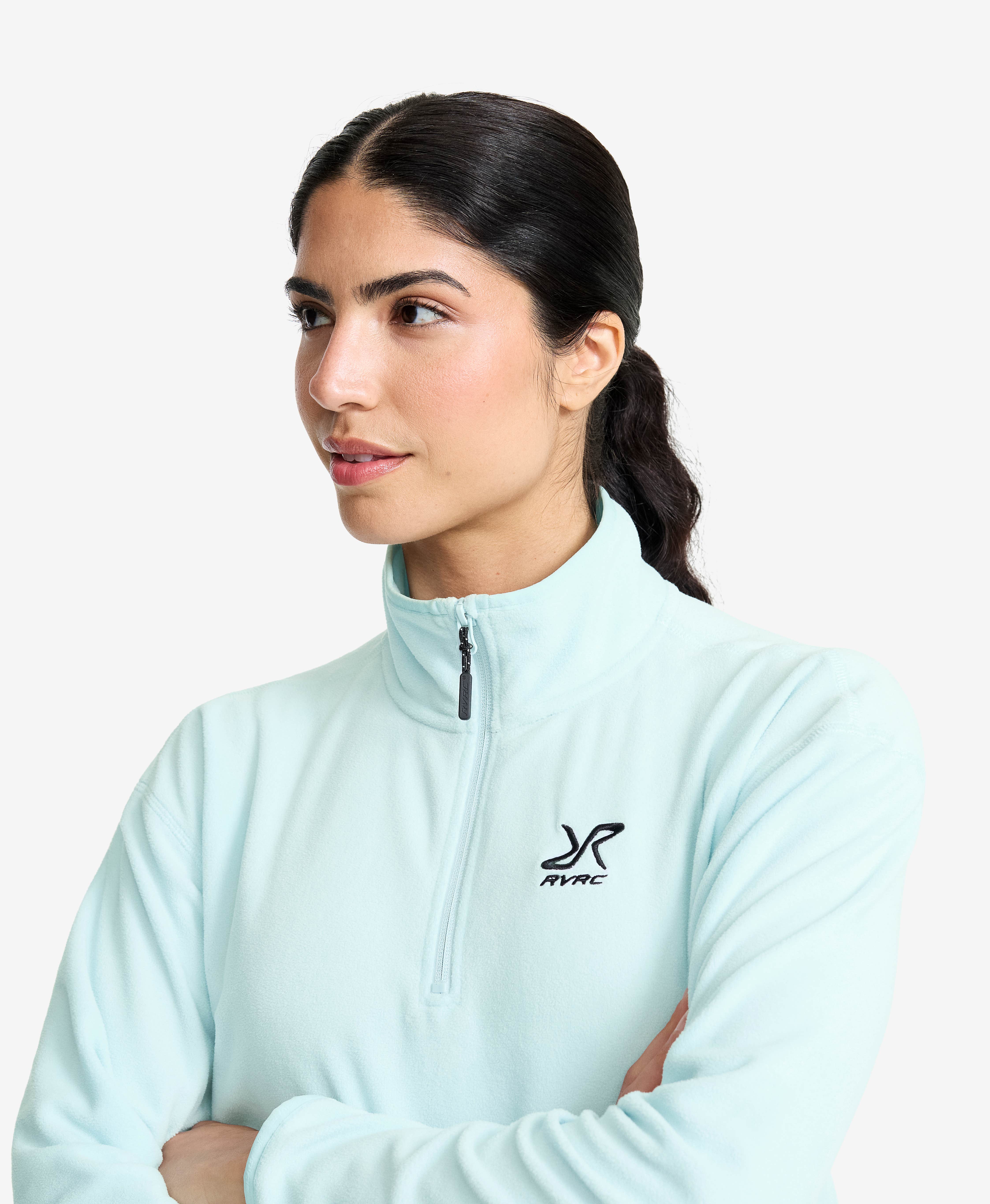 Hiker Cropped Half-zip Fleece Women