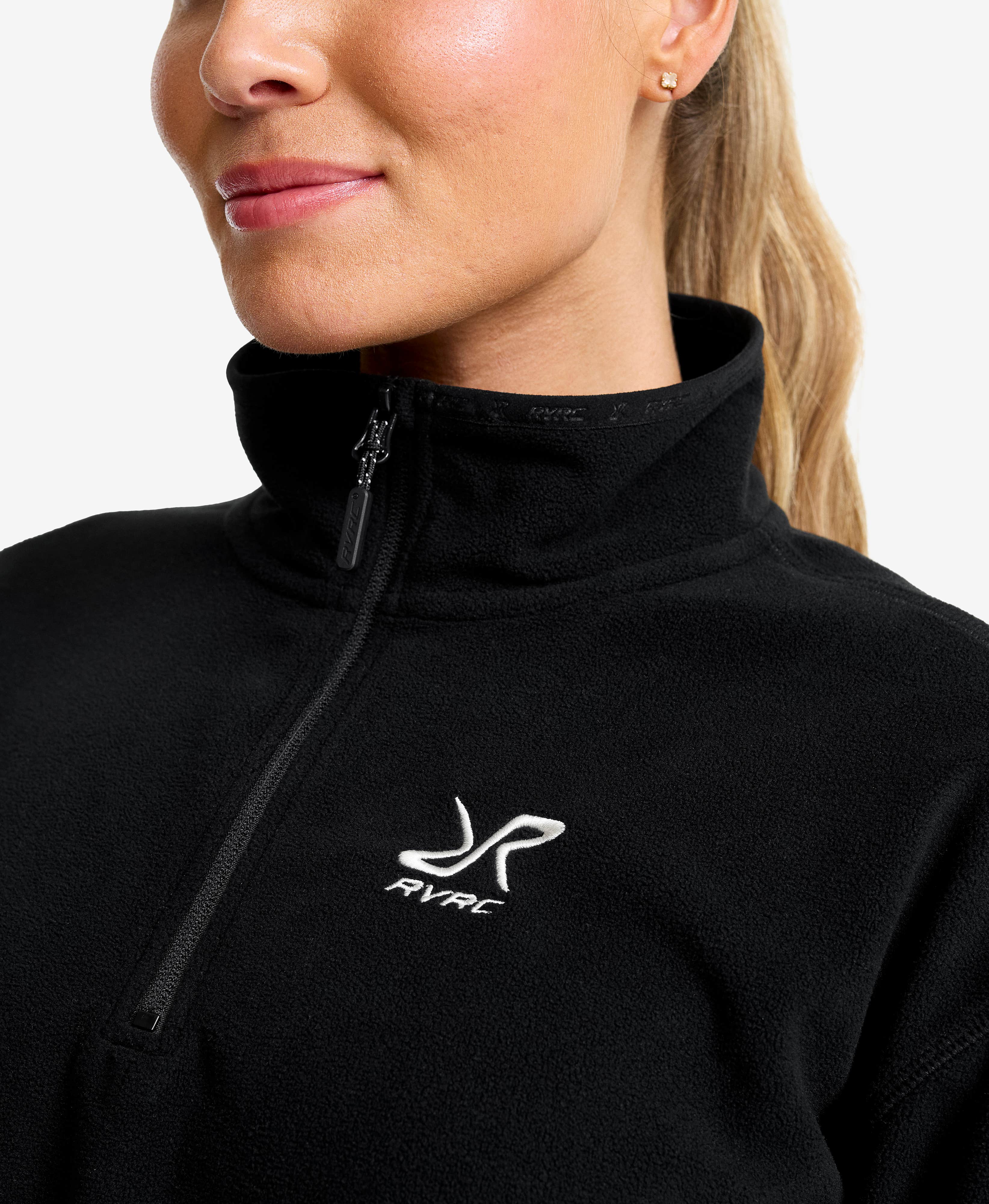 Hiker Cropped Half-zip Fleece Women