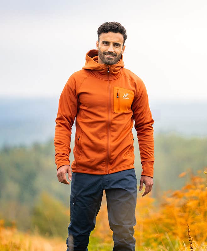 Evolution Stretch Fleece Hoodie Men