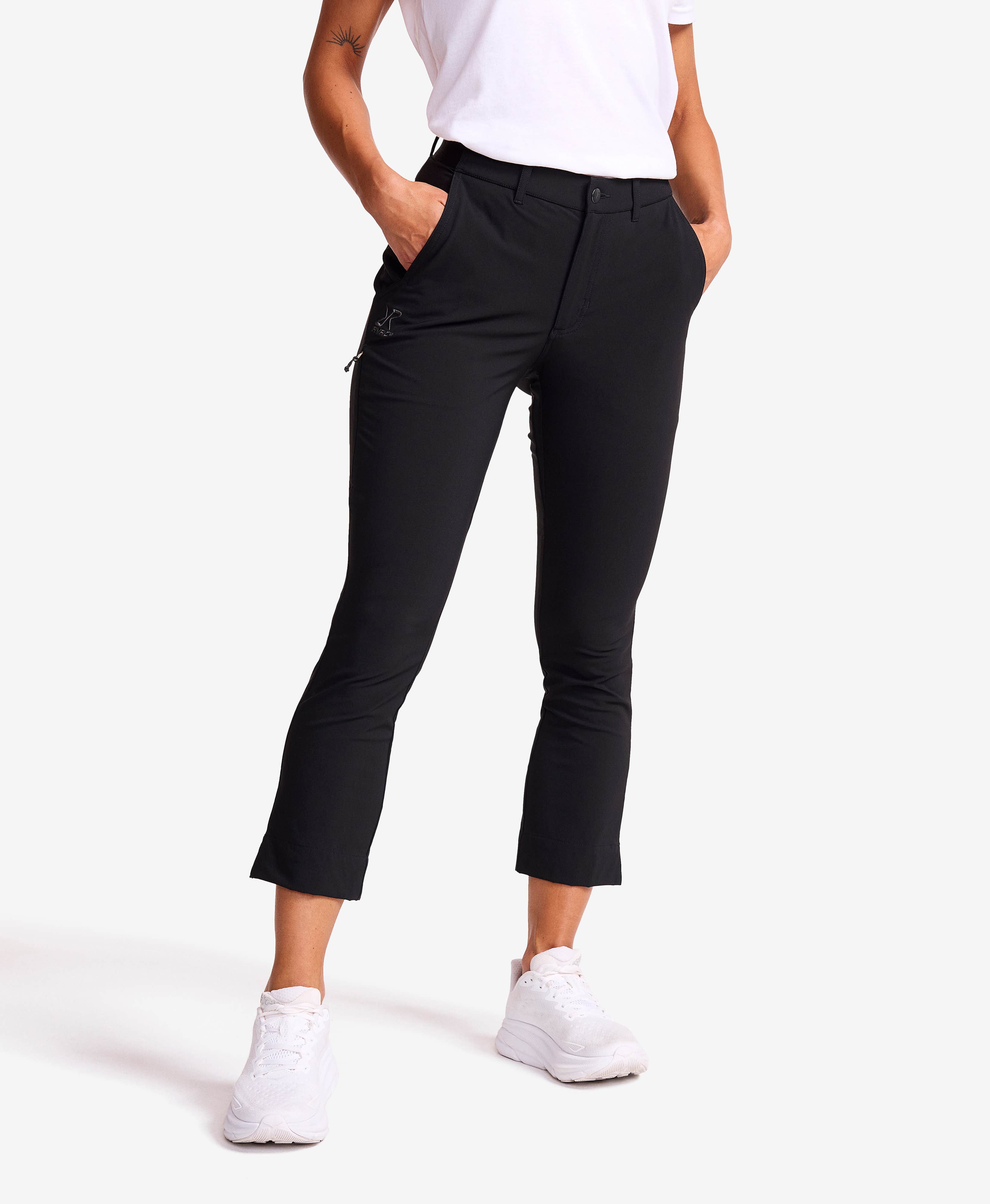 Variety High-waist Cropped Pants Women