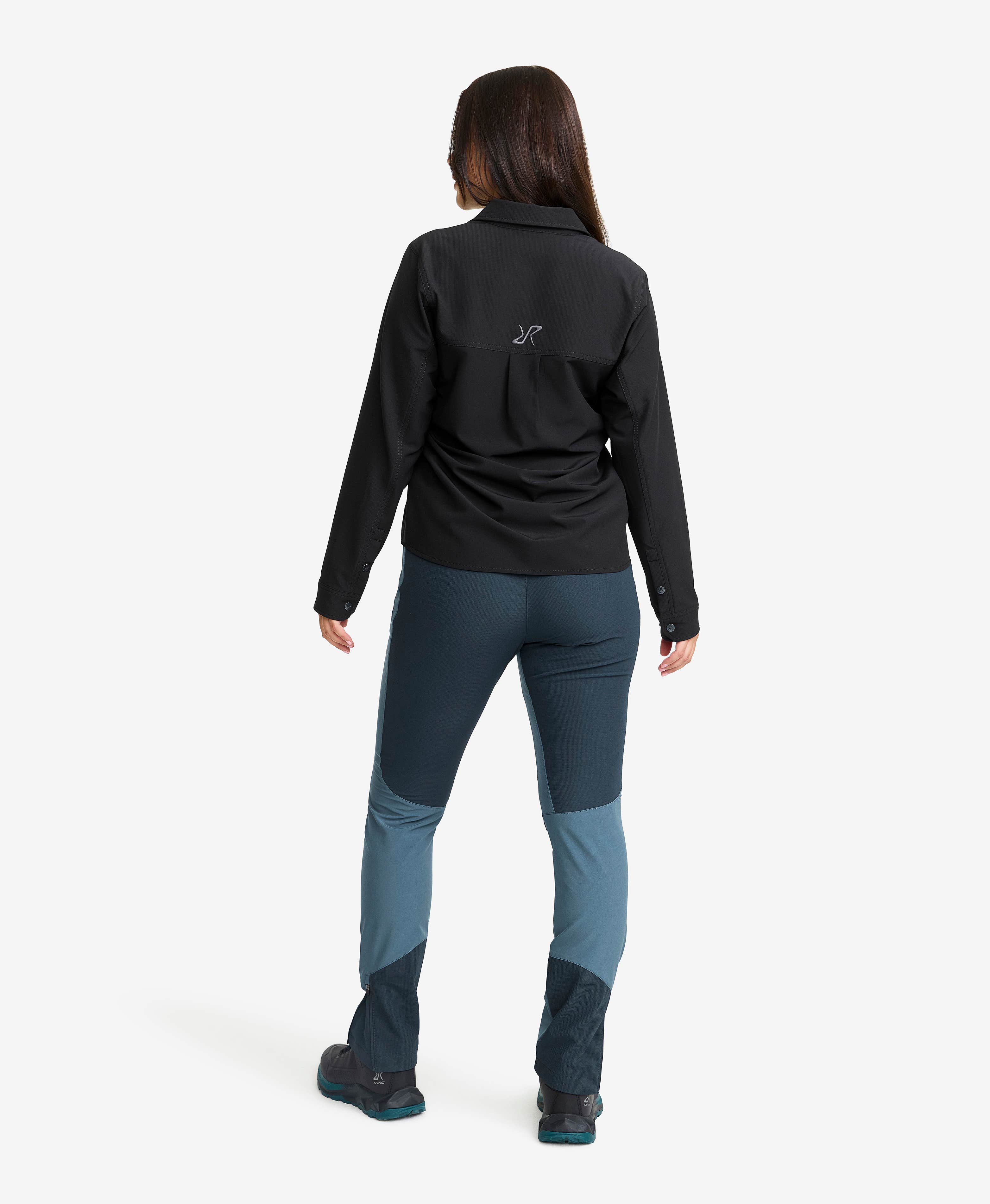 Ridge Half-zip Stretch Shirt Women