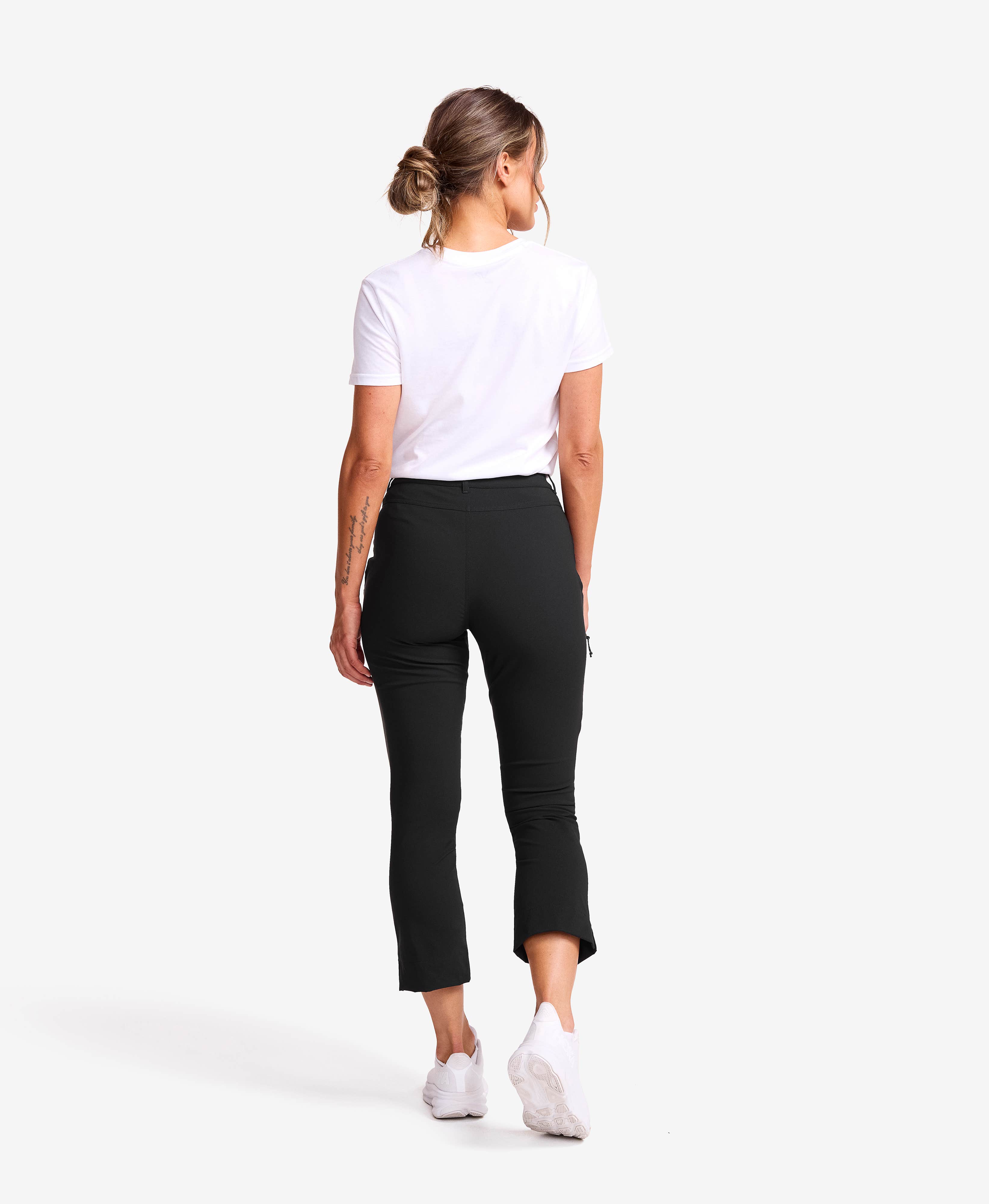 Variety High-waist Cropped Pants Women
