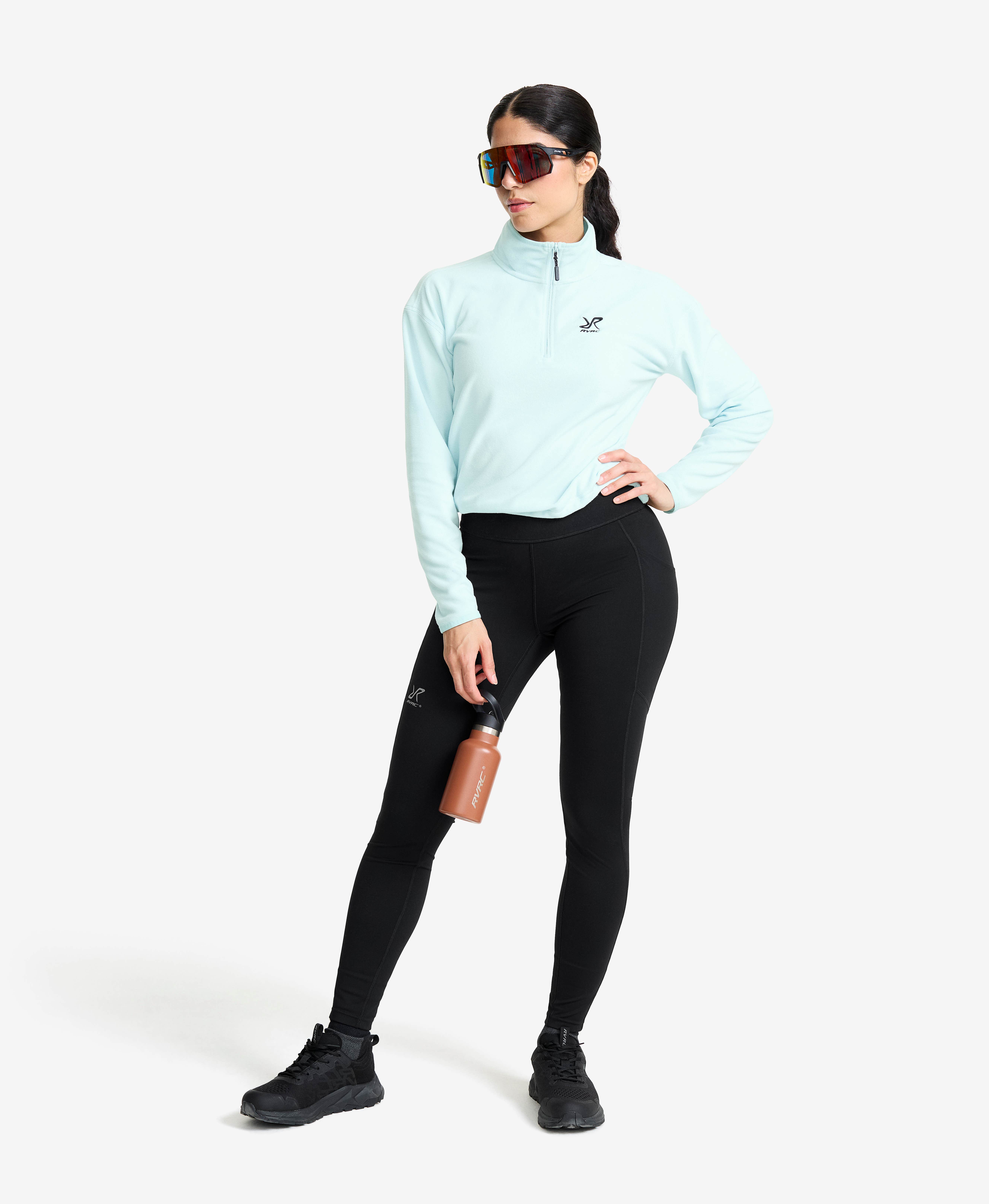 Hiker Cropped Half-zip Fleece Women