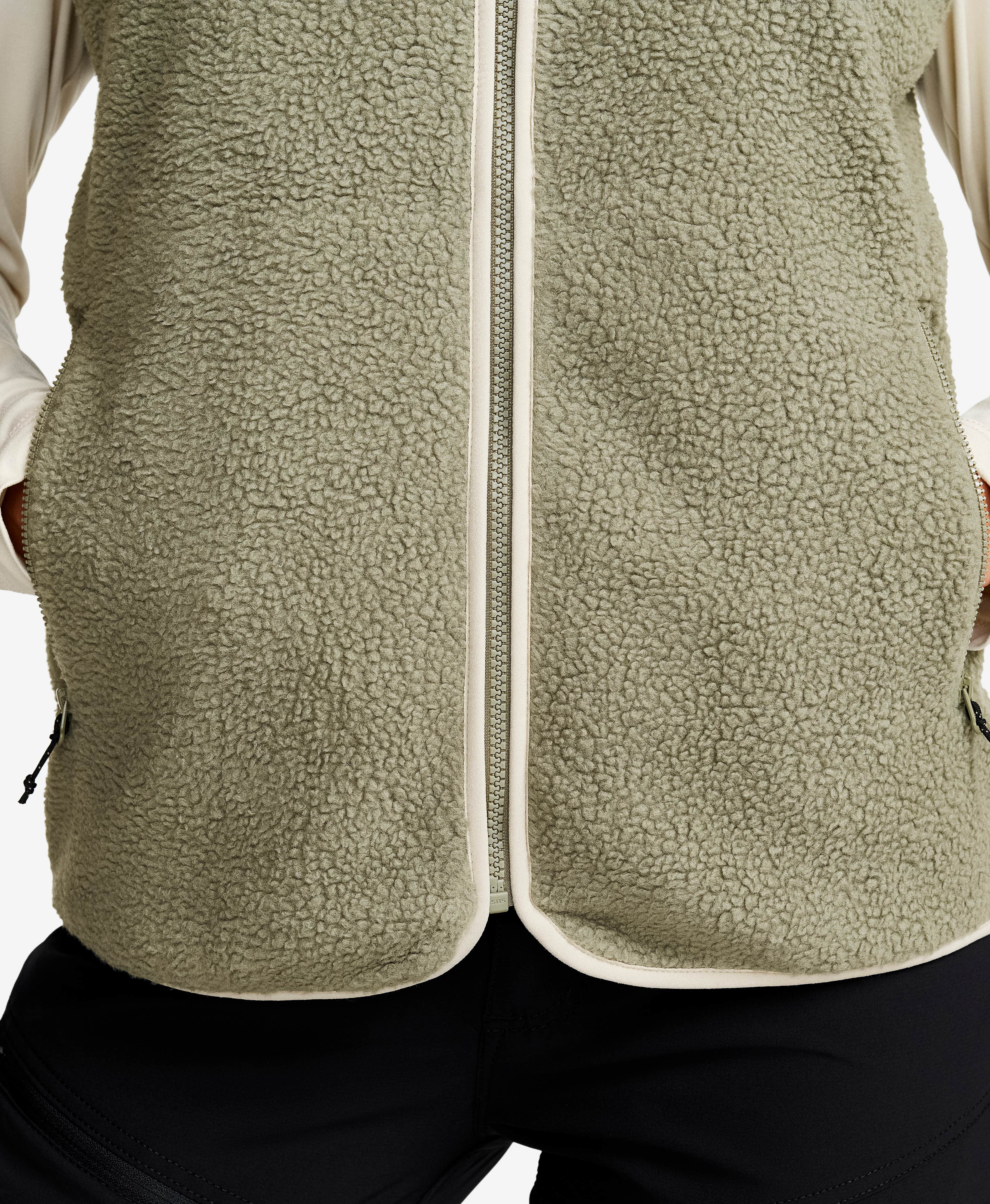 Canyon Full-zip Pile Fleece Vest Women