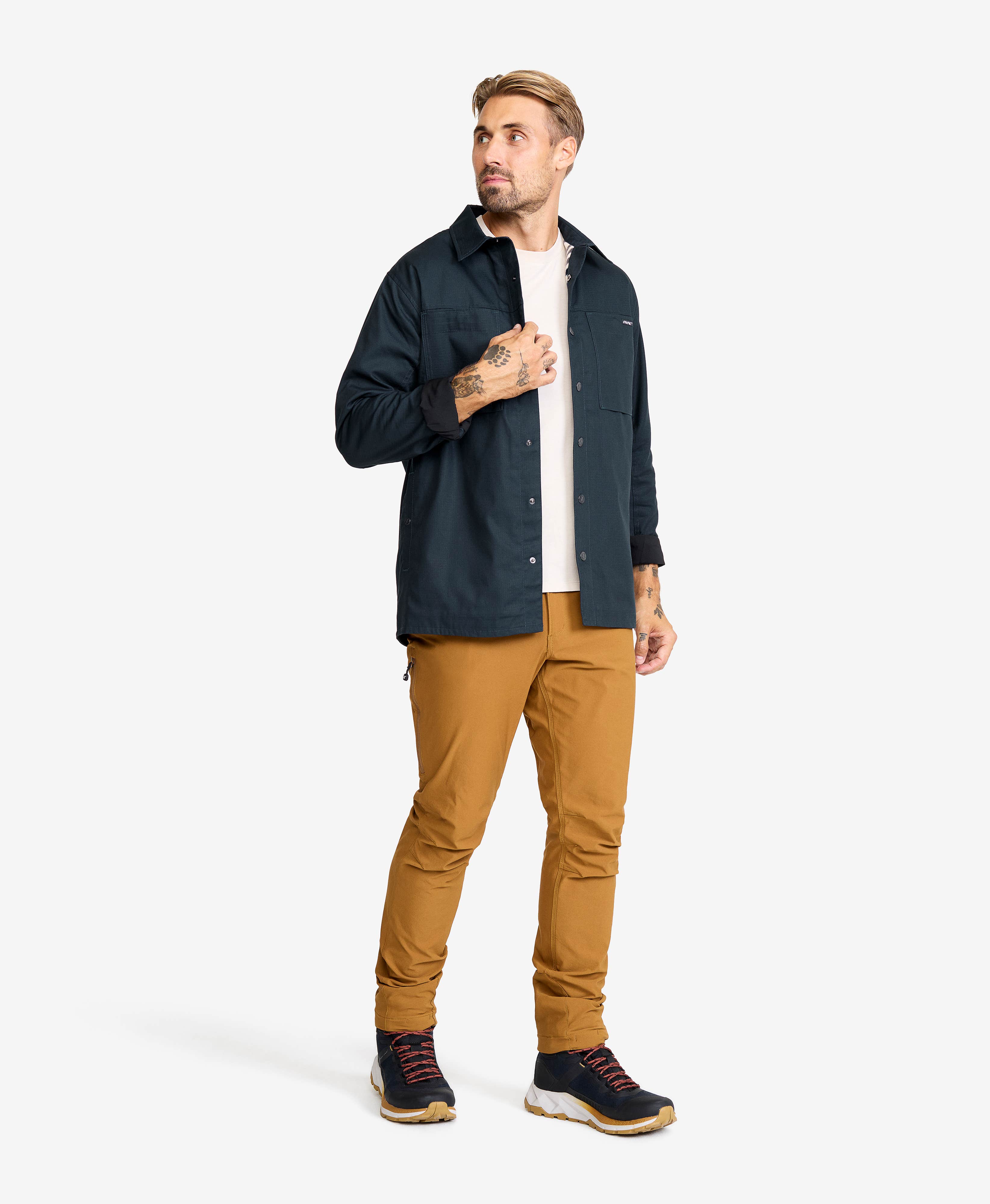 Outback Fleece Lined Overshirt Men