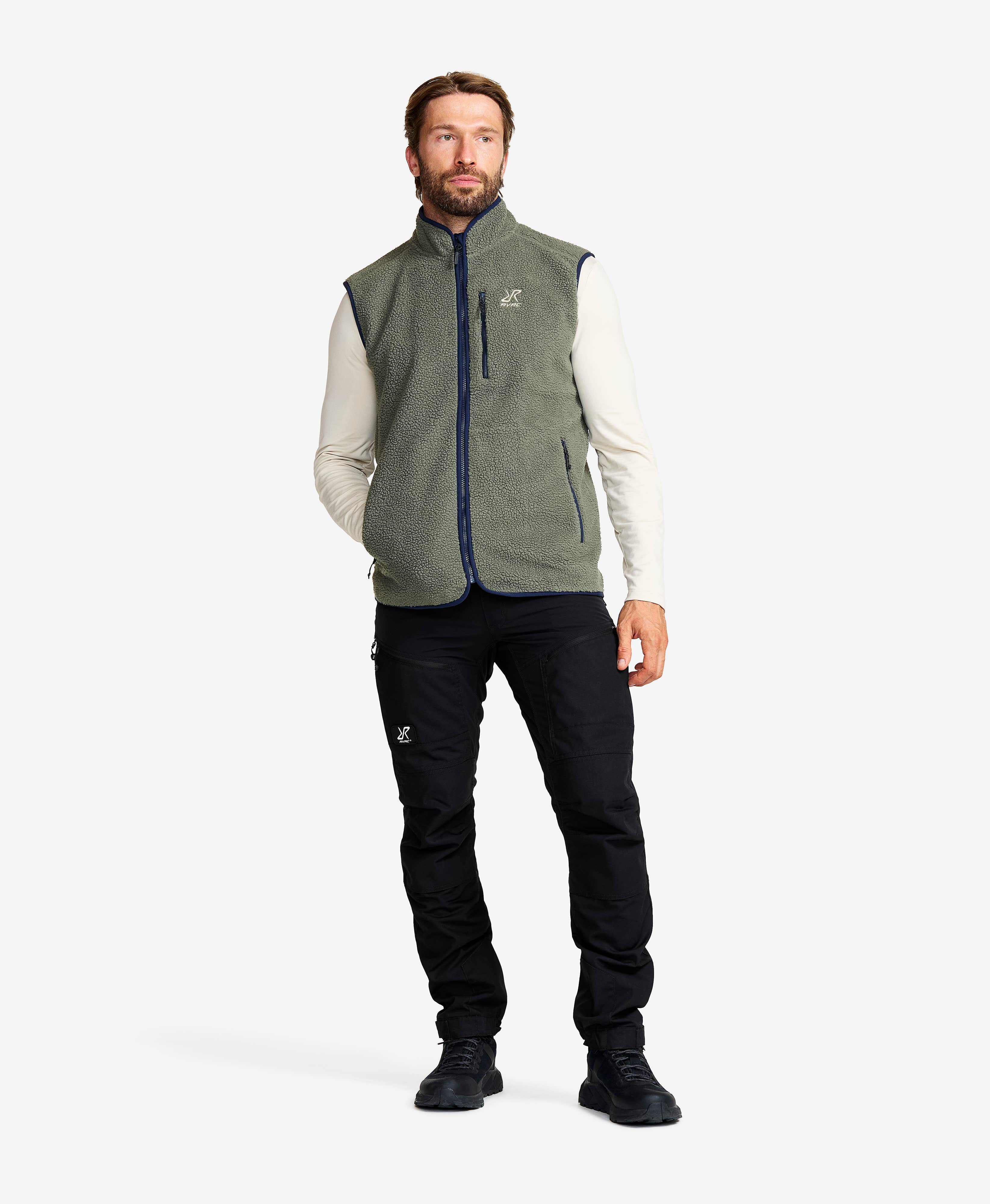 Canyon Full-zip Pile Fleece Vest Men
