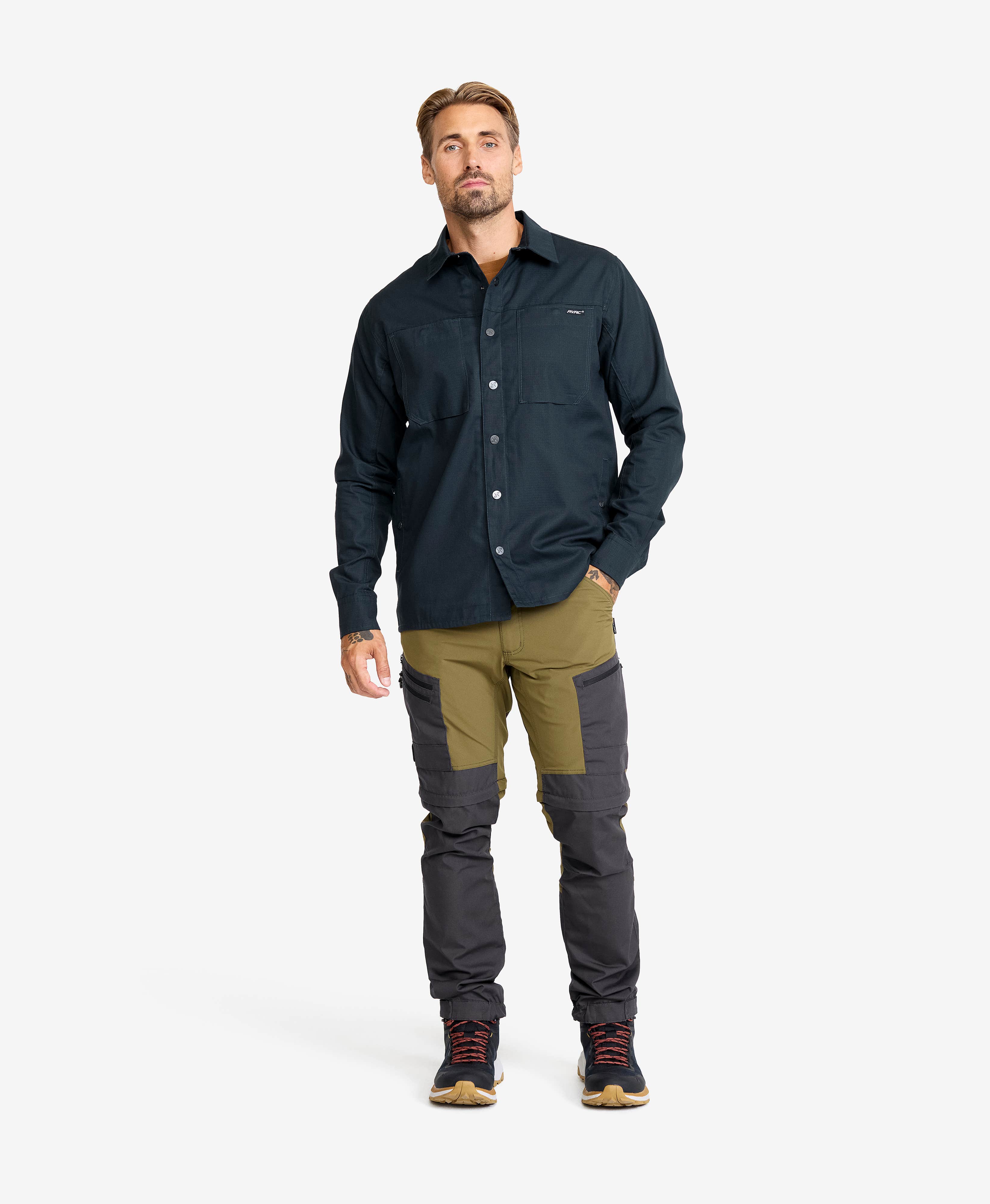 Outback Fleece Lined Overshirt Men