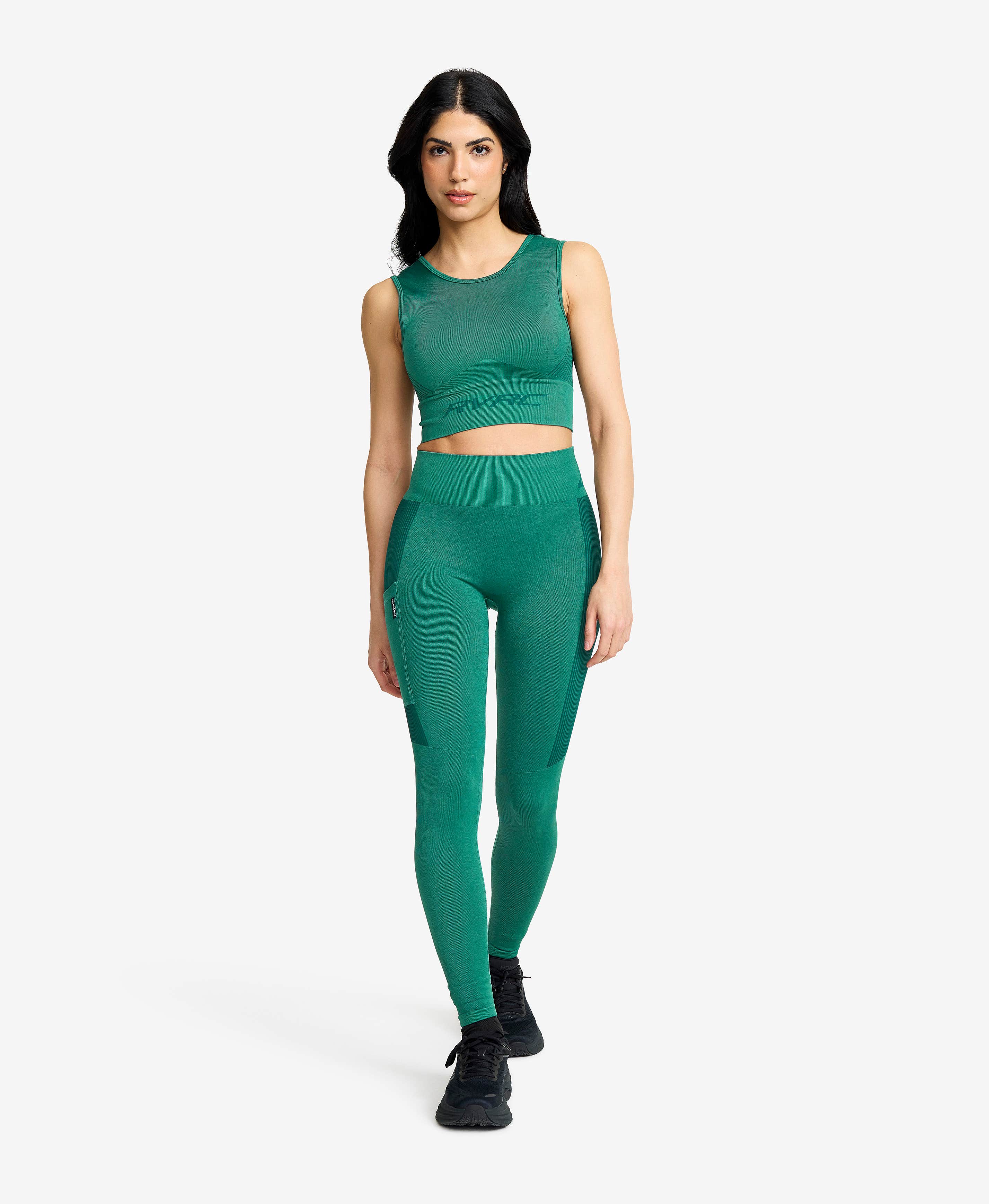 Descent Seamless Crop Top Women