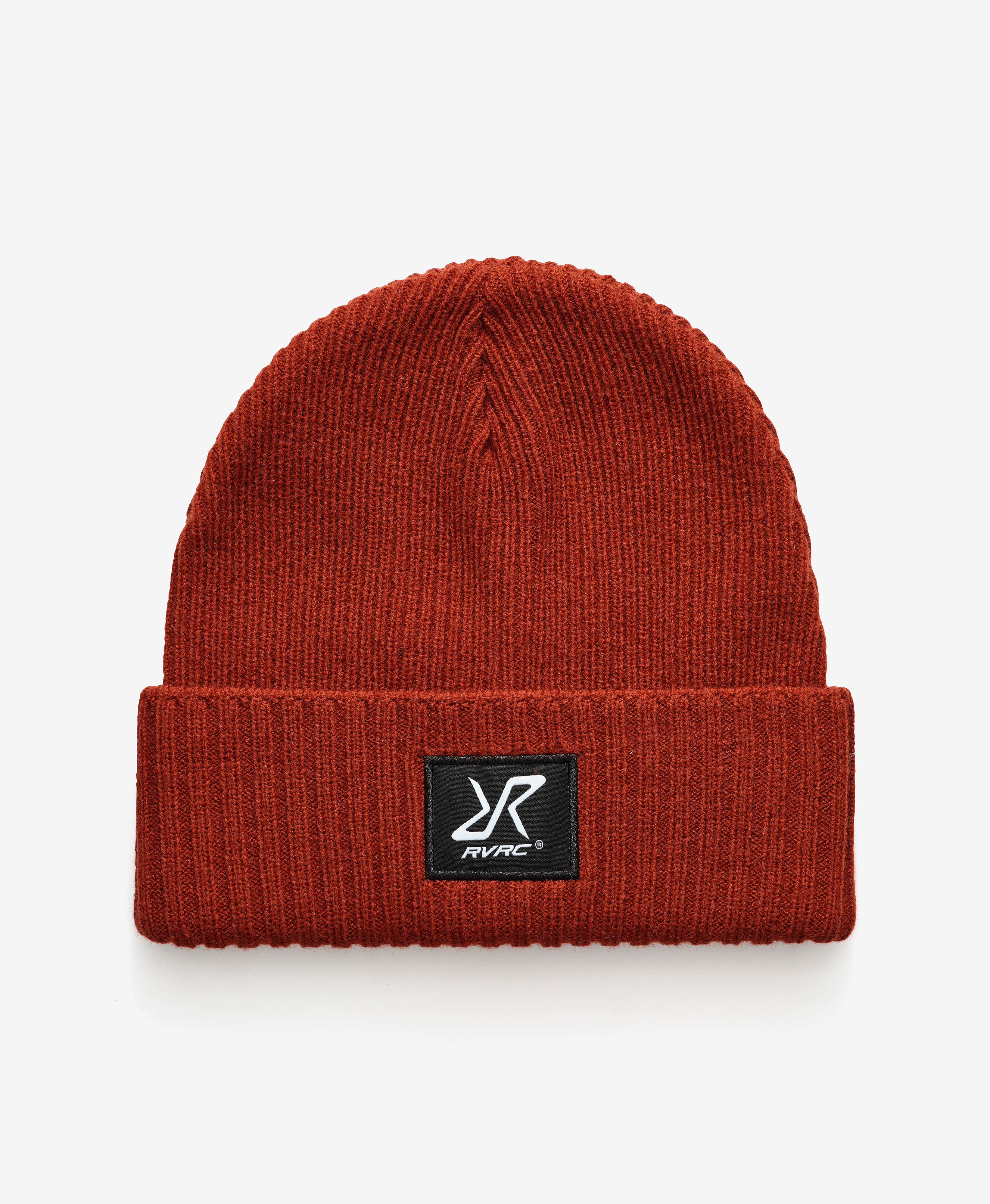 Ribbed Patch Beanie Unisex