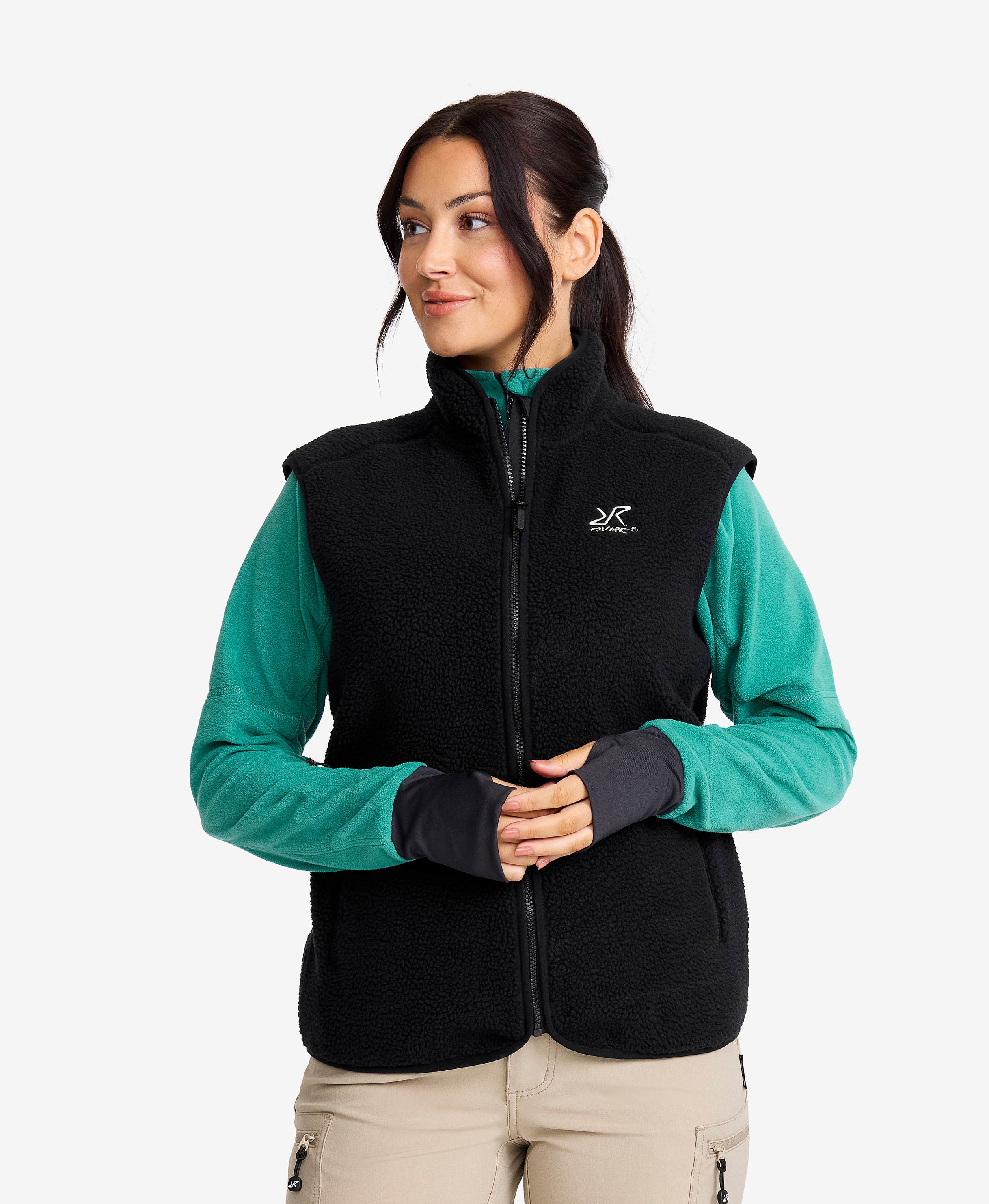 Canyon Full-zip Pile Fleece Vest Women