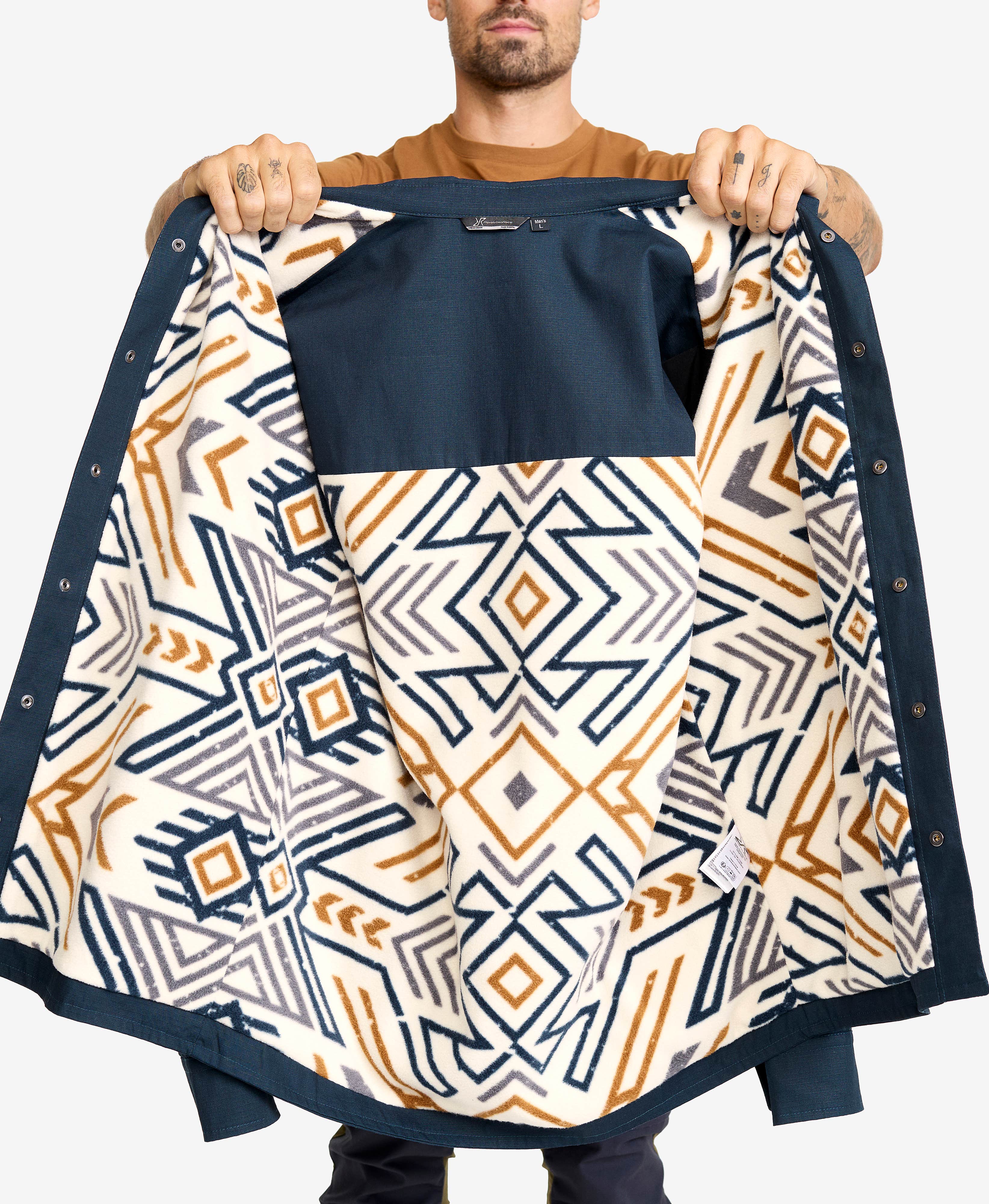 Outback Fleece Lined Overshirt Men