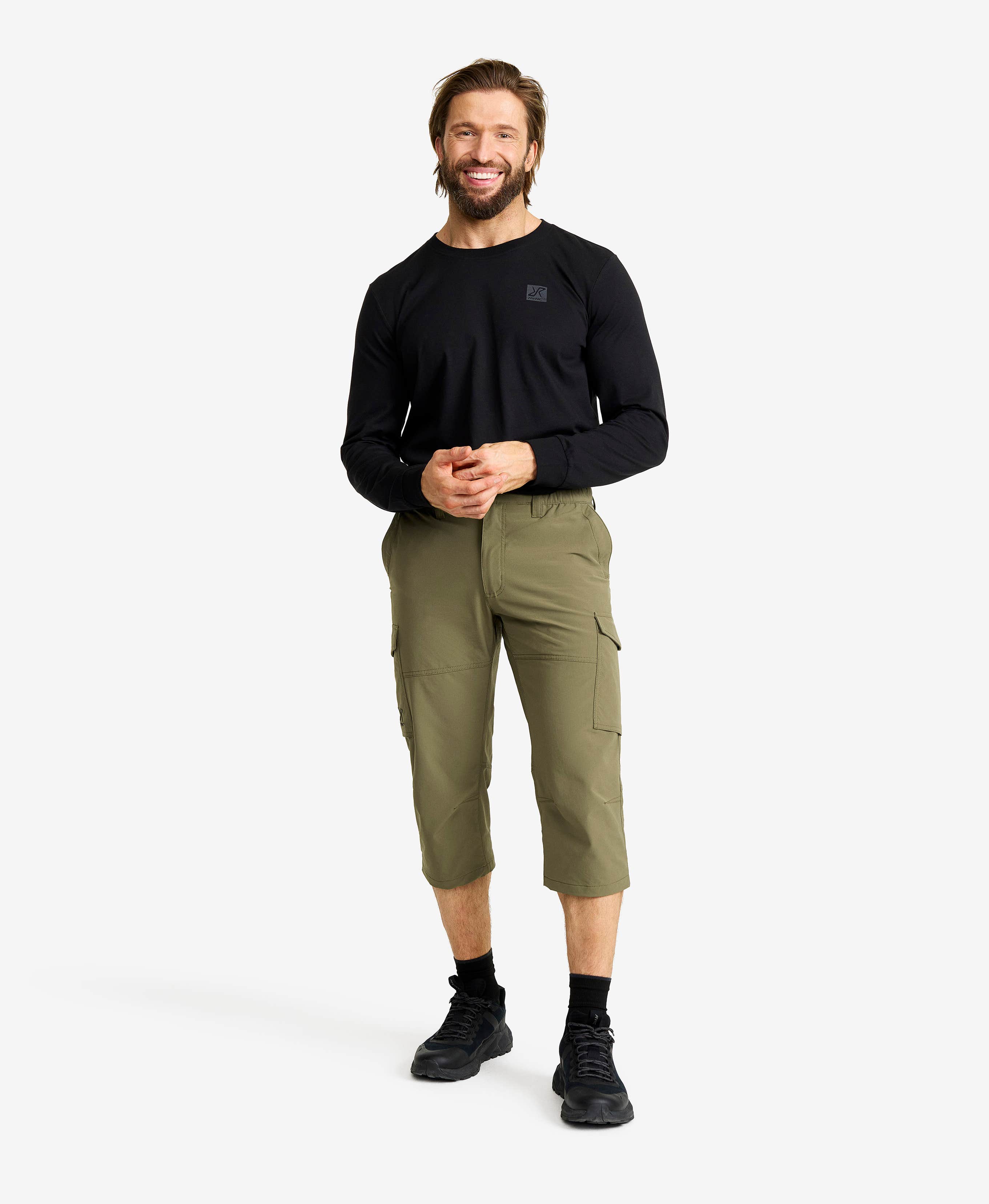 Adventure 3/4 Cargo Stretch Pants Men