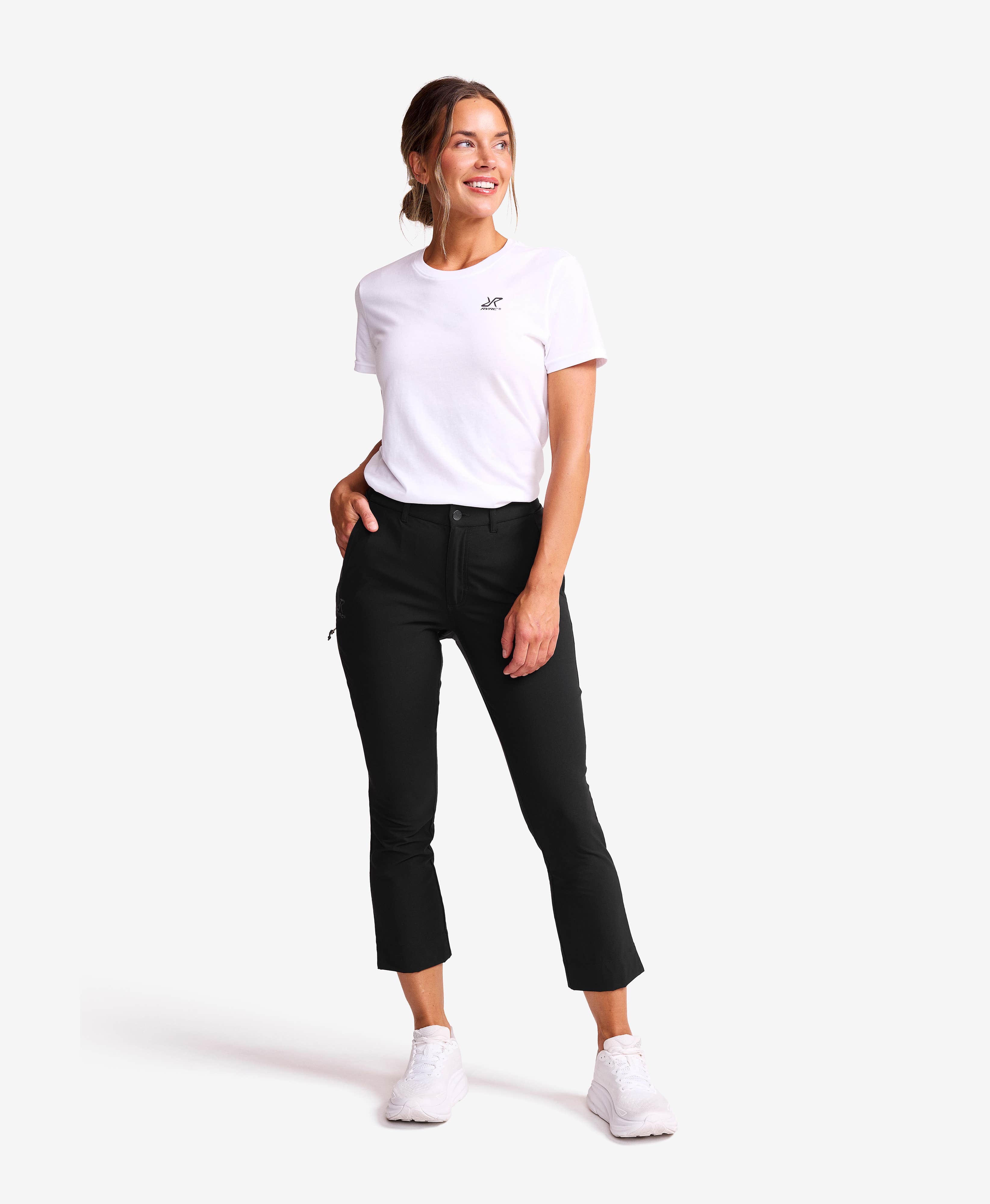 Variety High-waist Cropped Pants Women