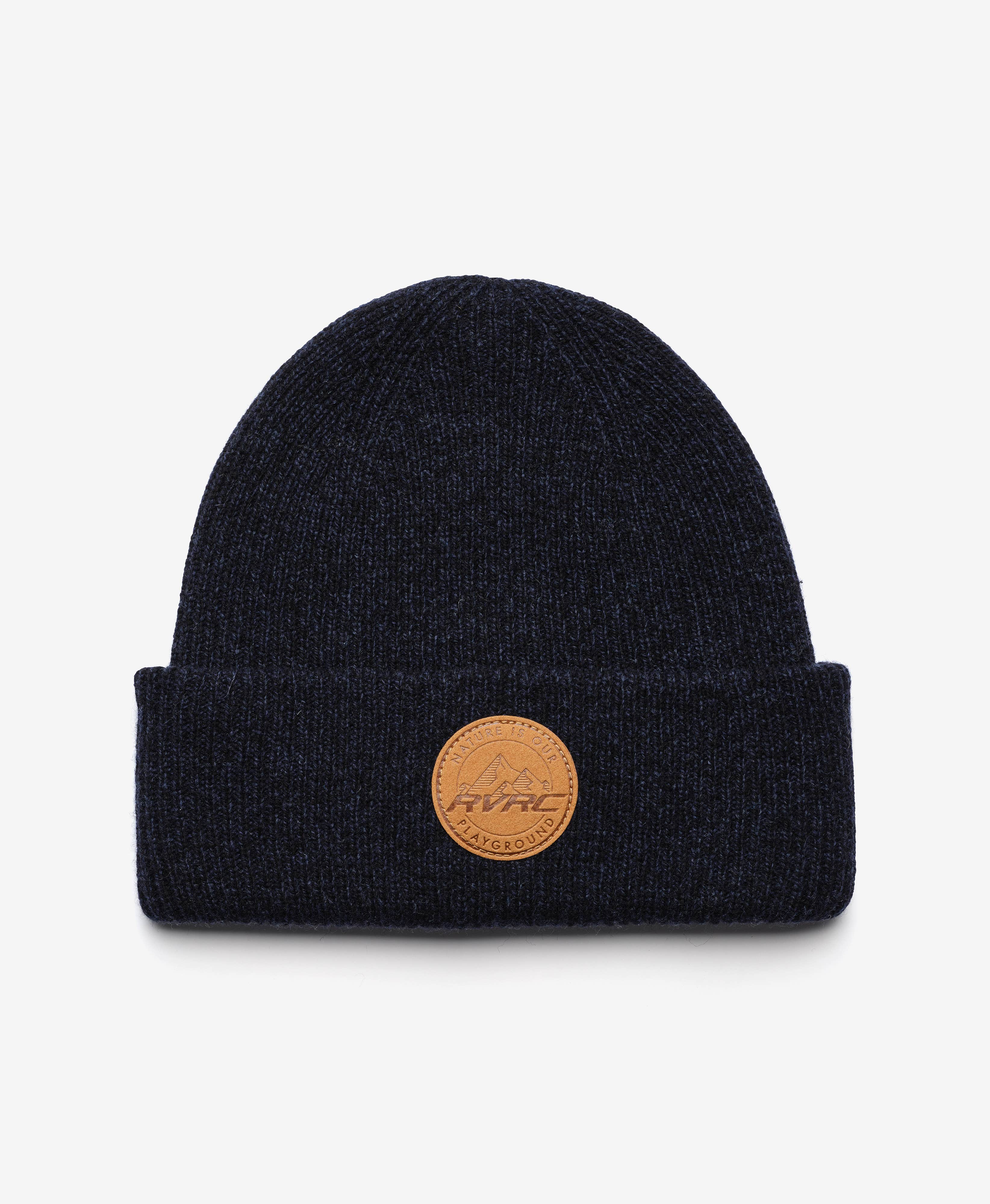 Cave Wool Rib Knit Beanie Unisex