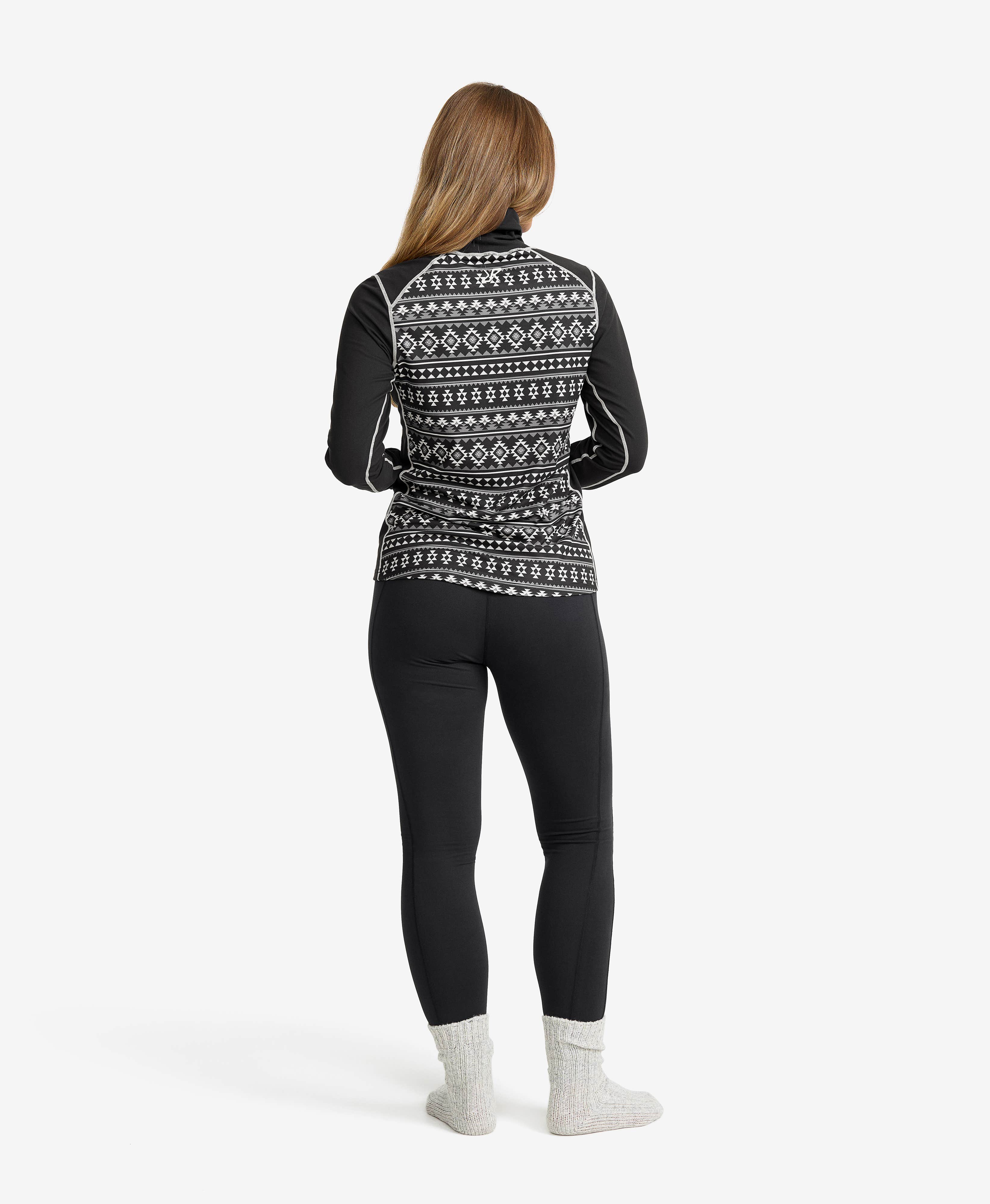 Downhill Base Layer Turtleneck Top Women