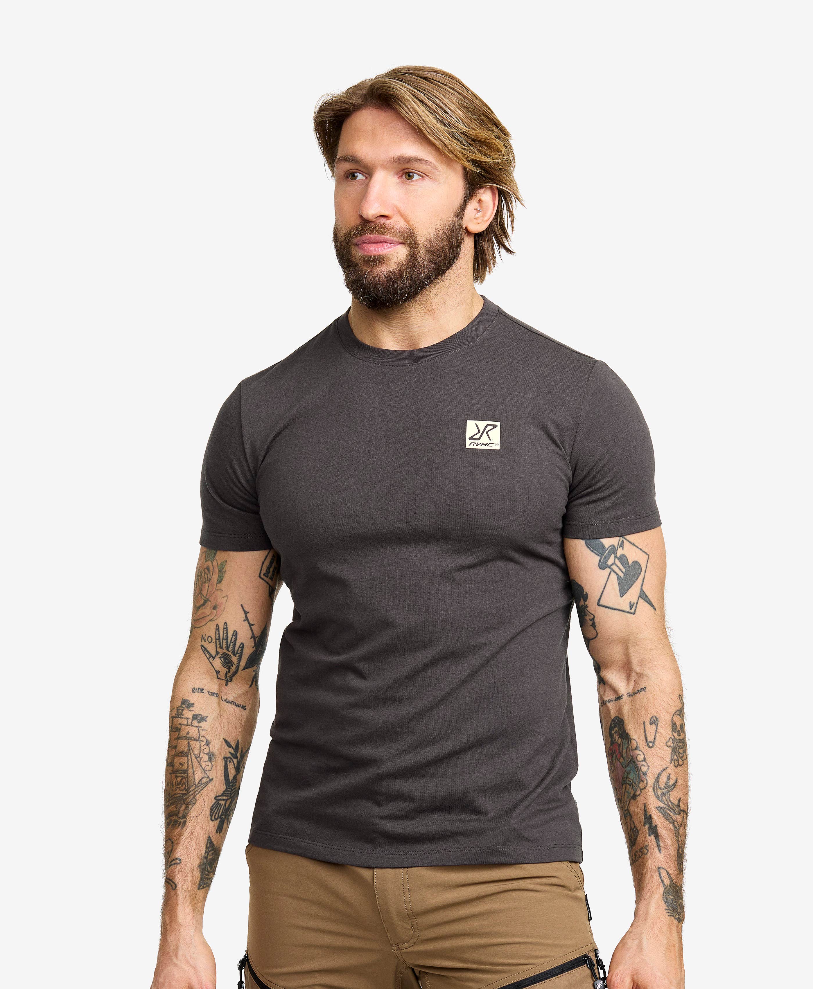Easy Graphic Logo T-shirt Slim Fit Men