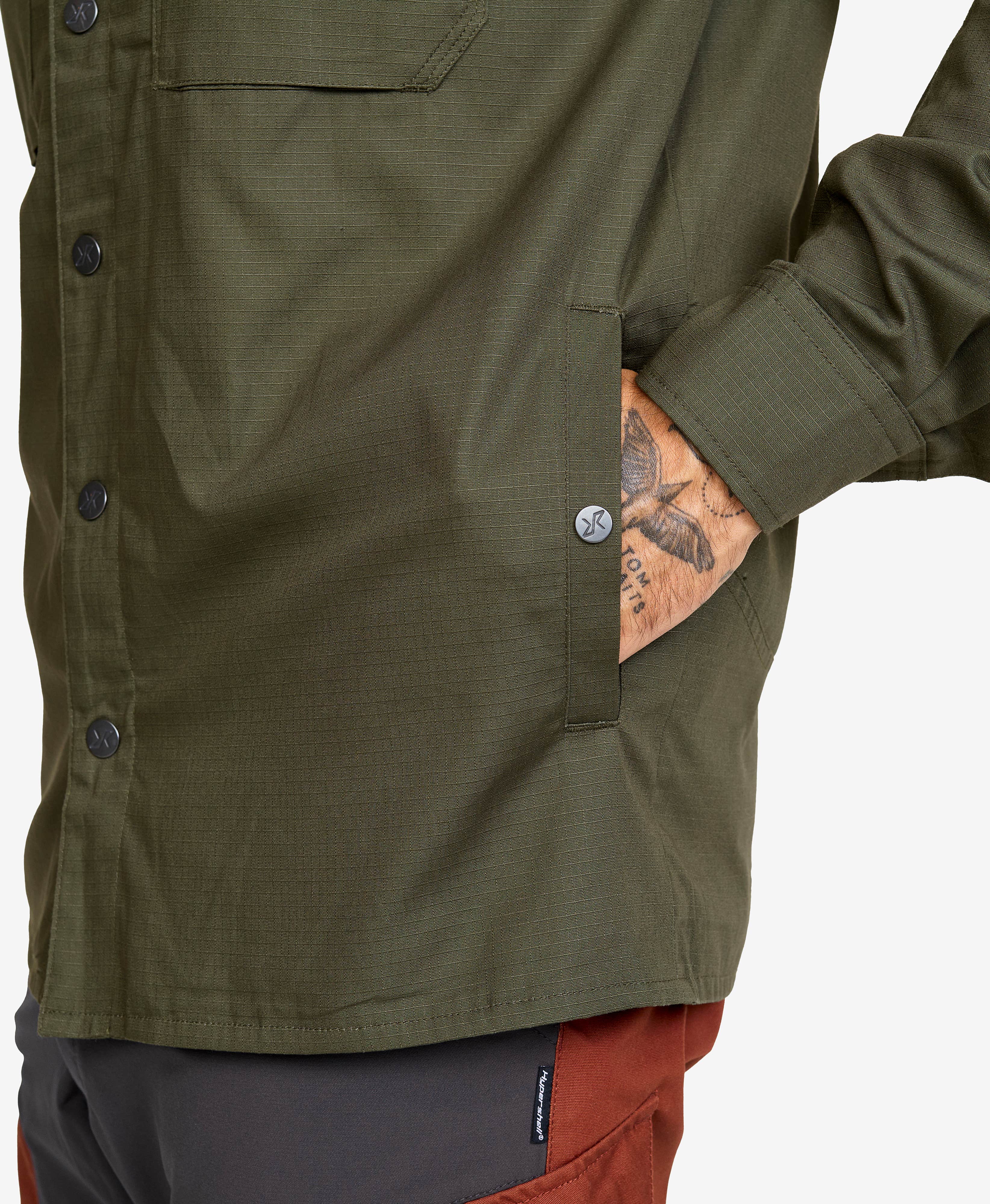 Outback Fleece Lined Overshirt Men