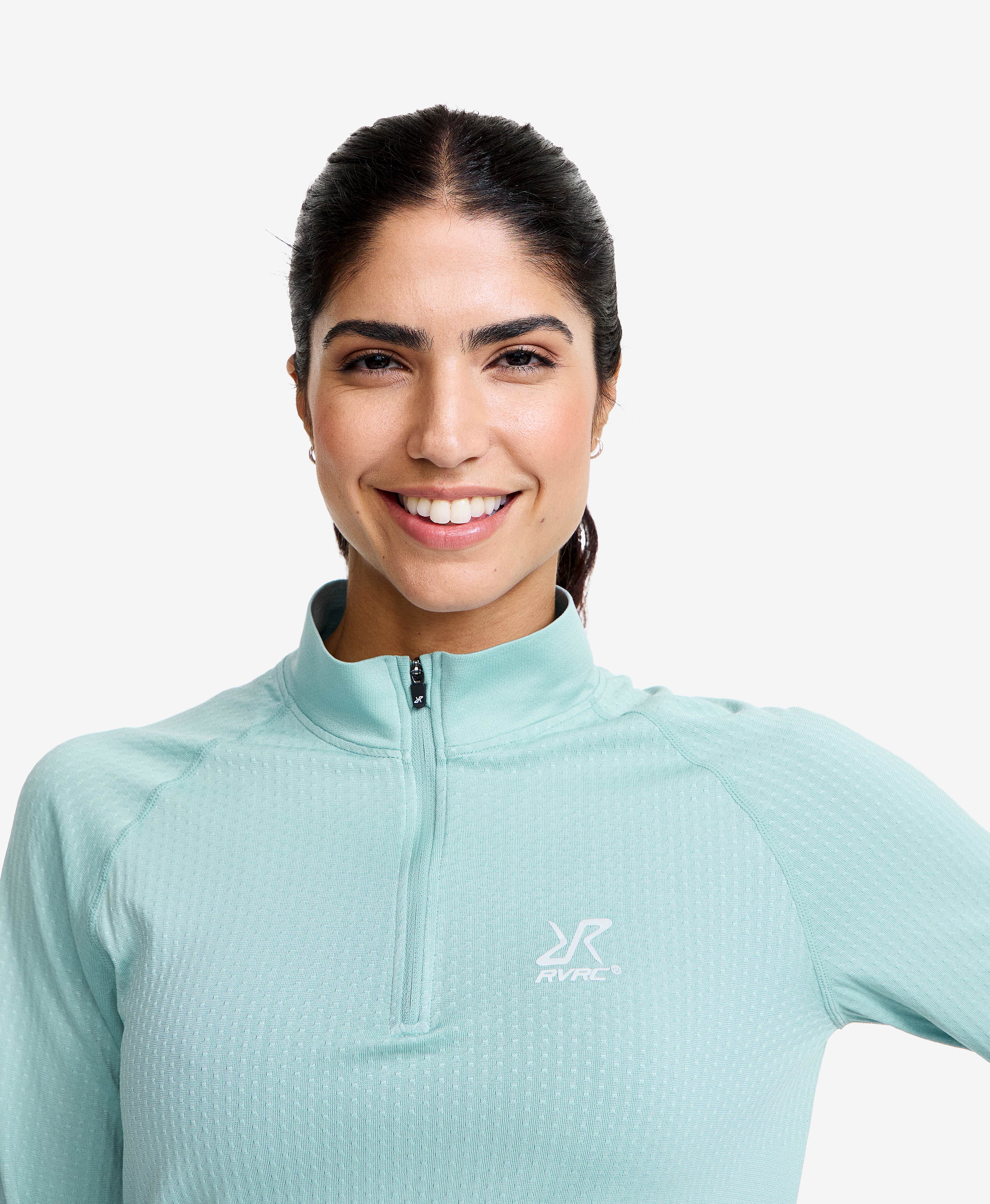 Focus Half-zip Seamless Top Women