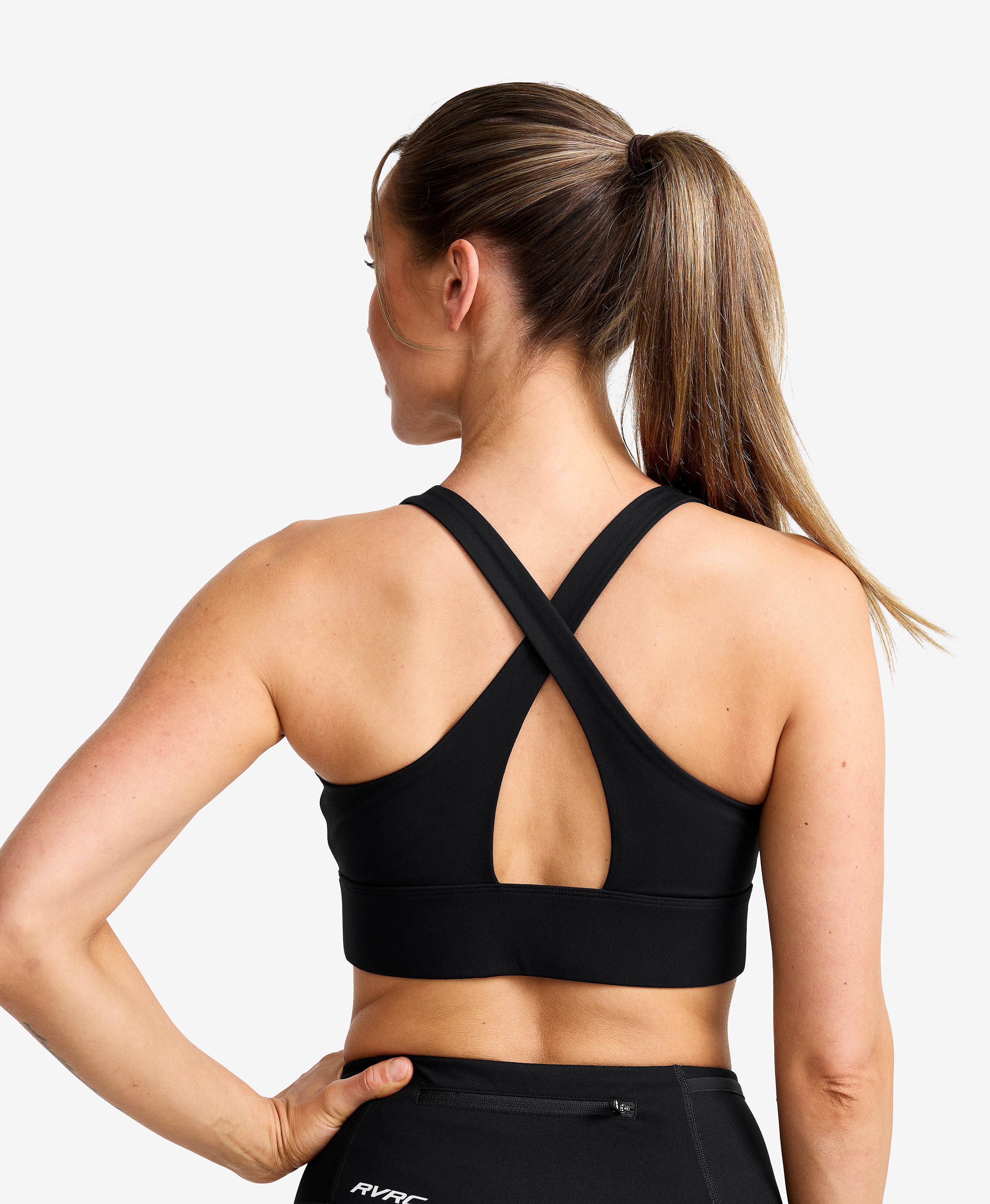 Rapid V Longline Medium Sports Bra Women