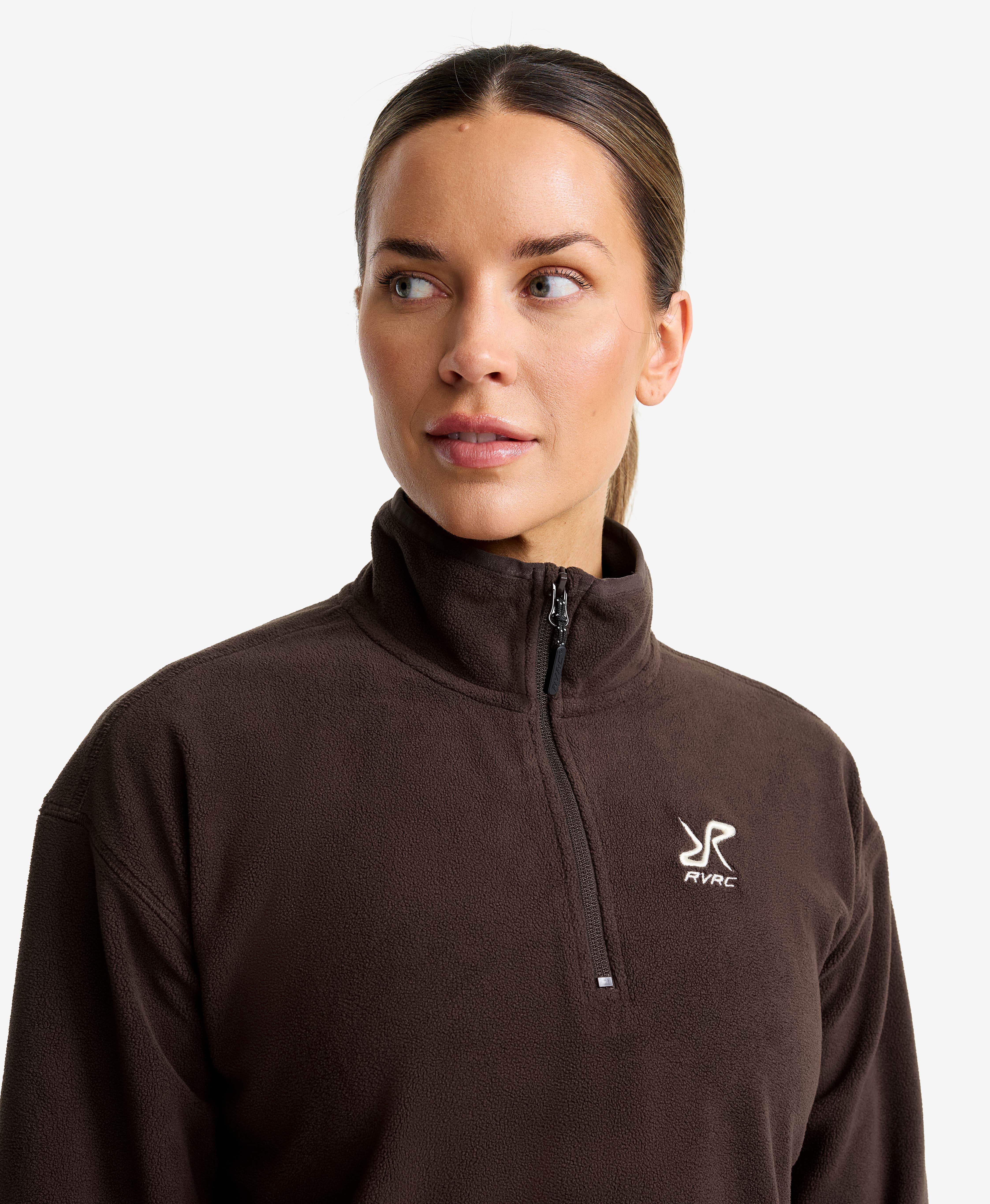 Hiker Cropped Half-zip Fleece Women