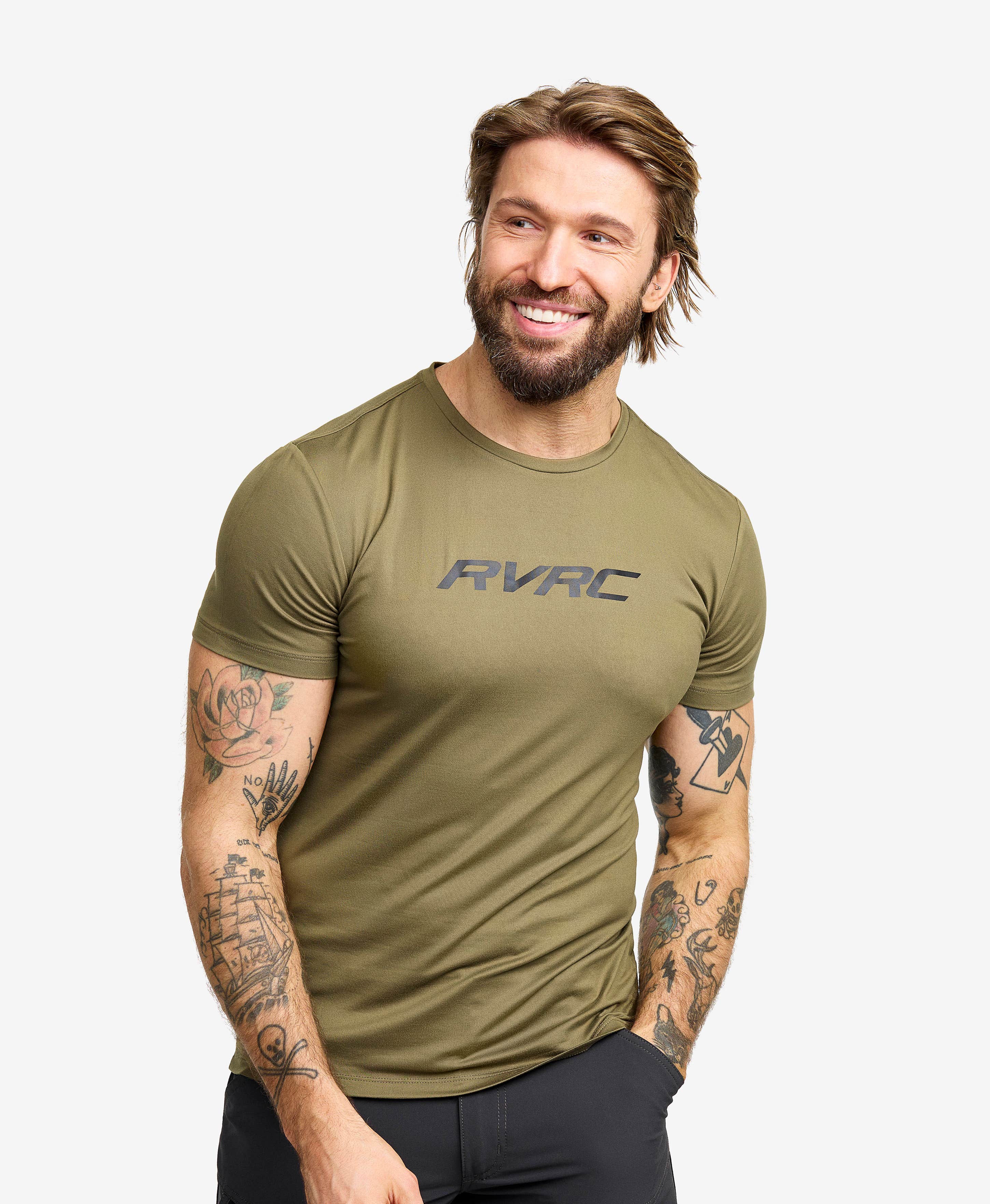 Mission Logo Slim Fit T-shirt Men