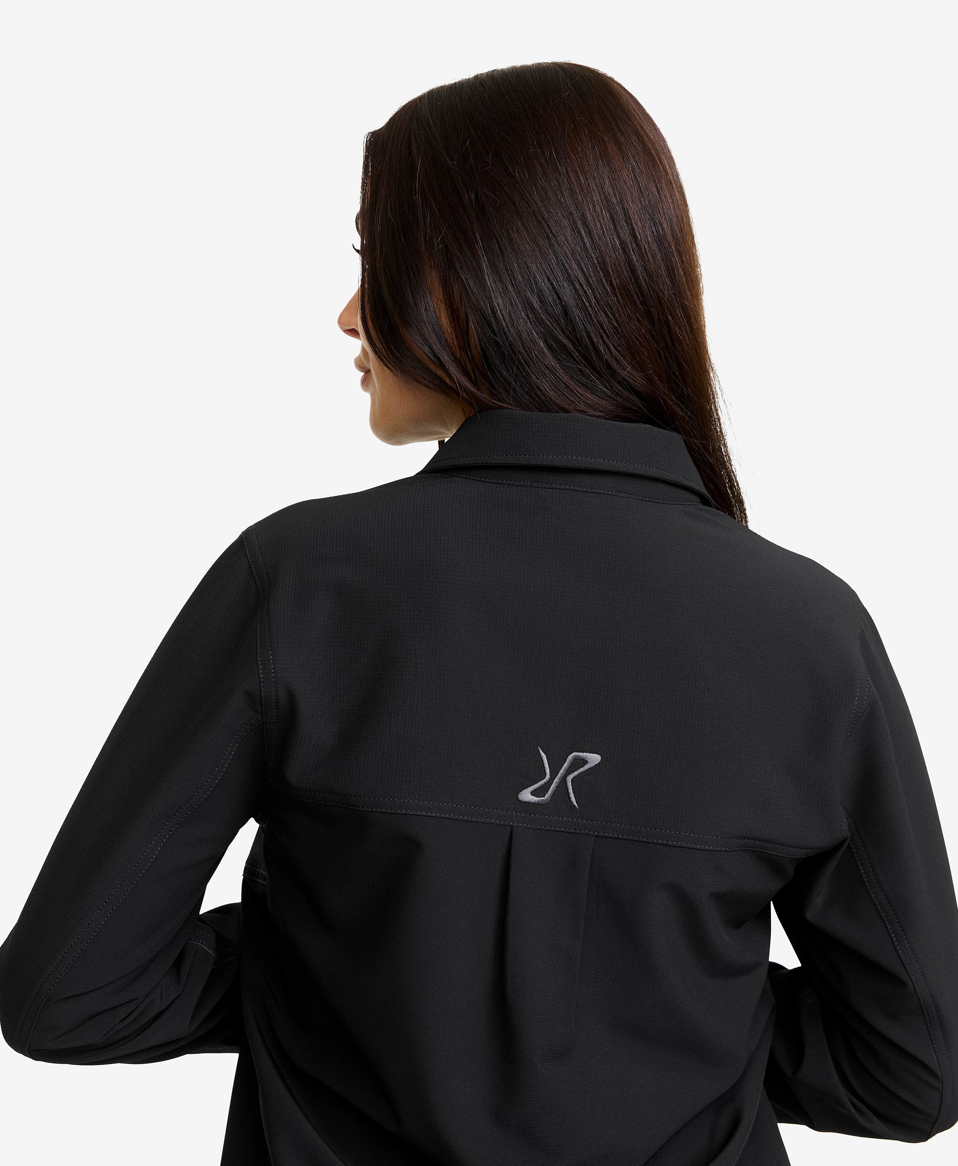 Ridge Half-zip Stretch Shirt Women