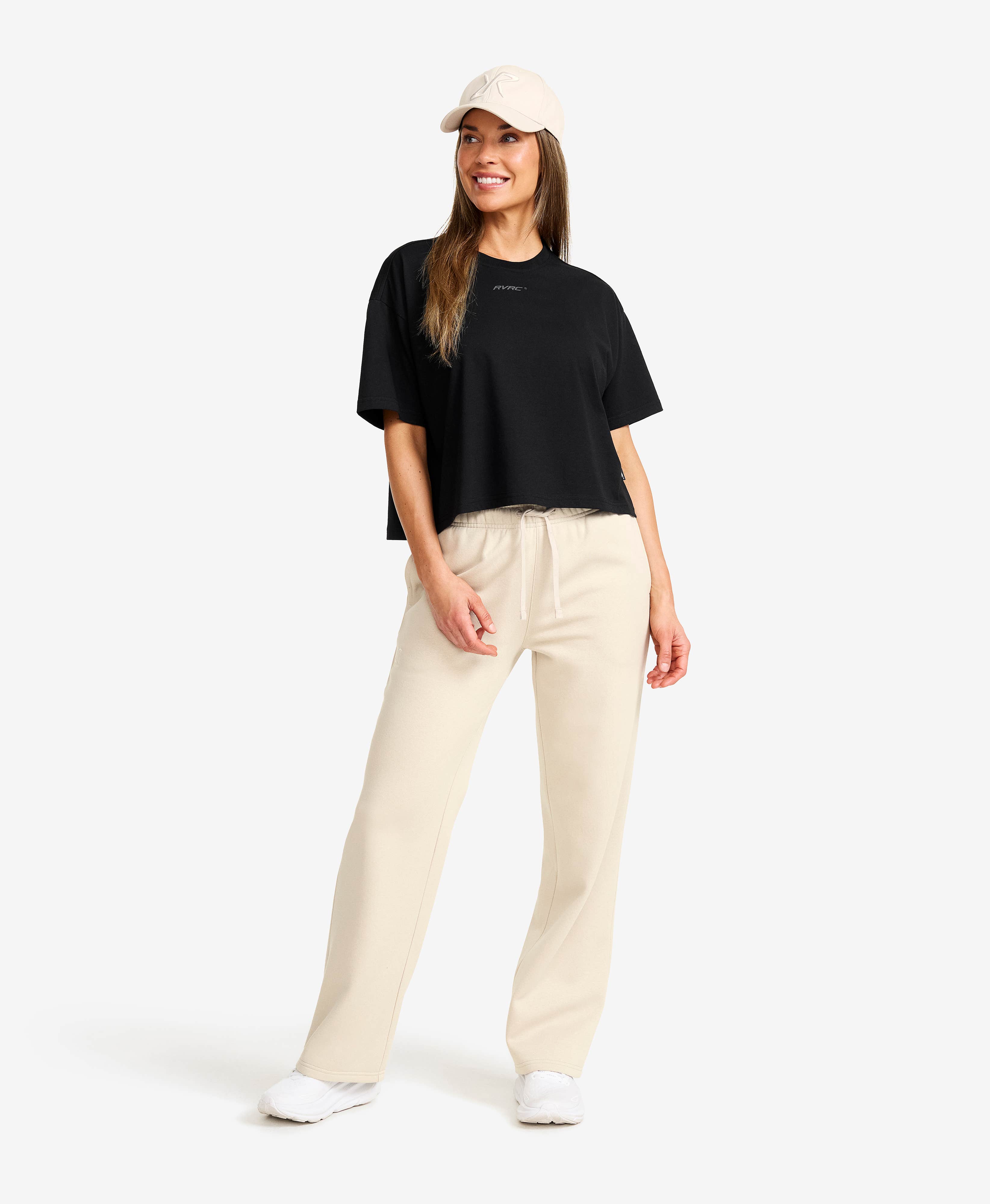 Easy Cropped T-shirt Women
