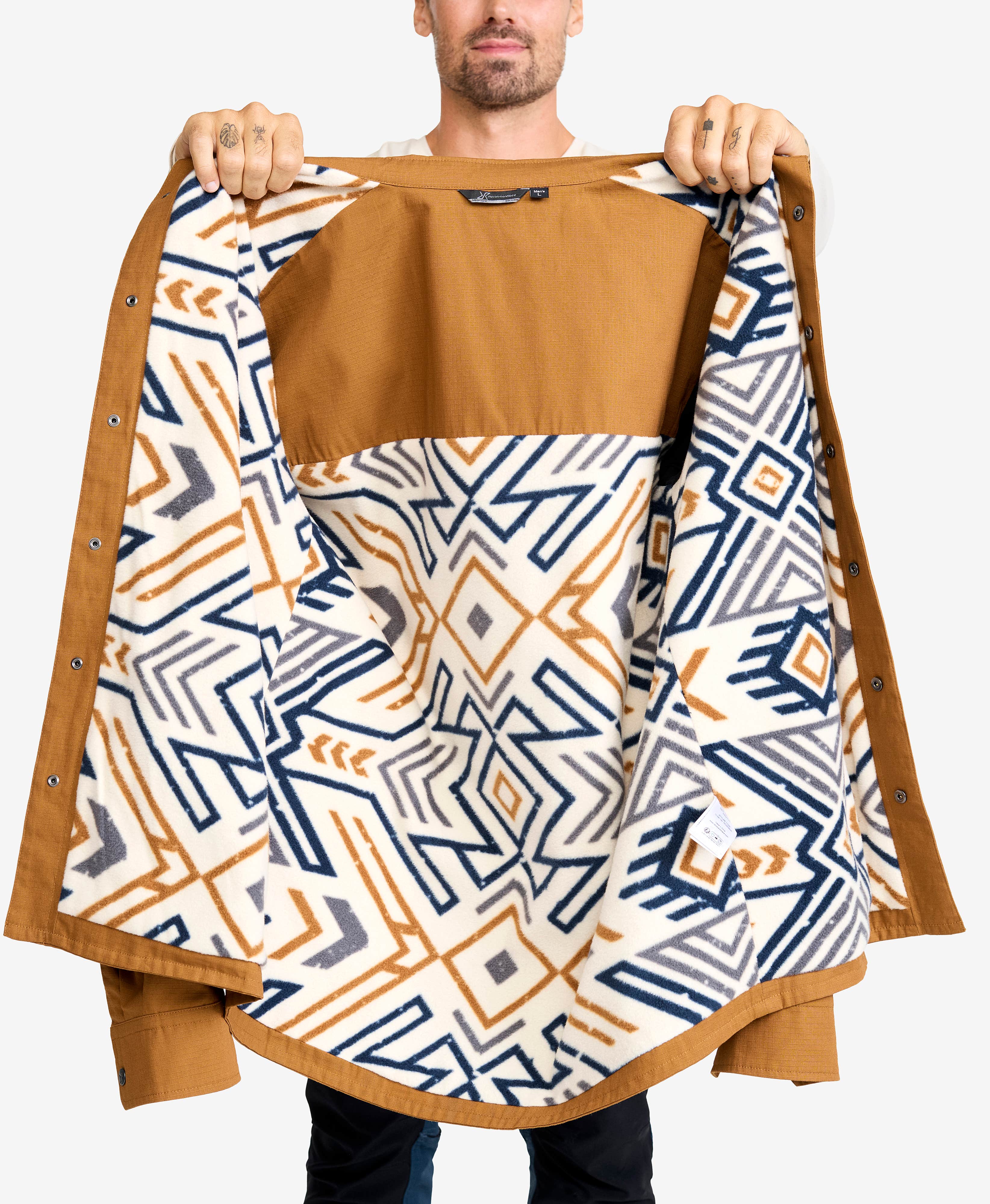 Outback Fleece Lined Overshirt Men