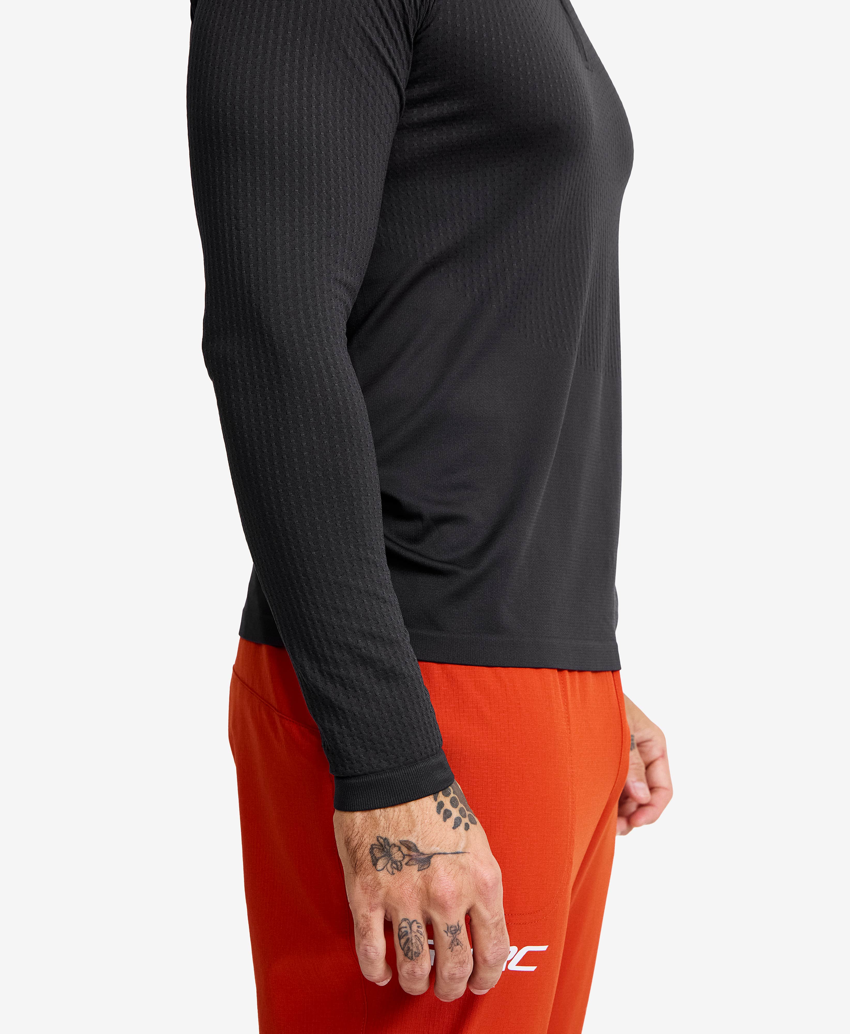 Focus Half-zip Seamless Top Men