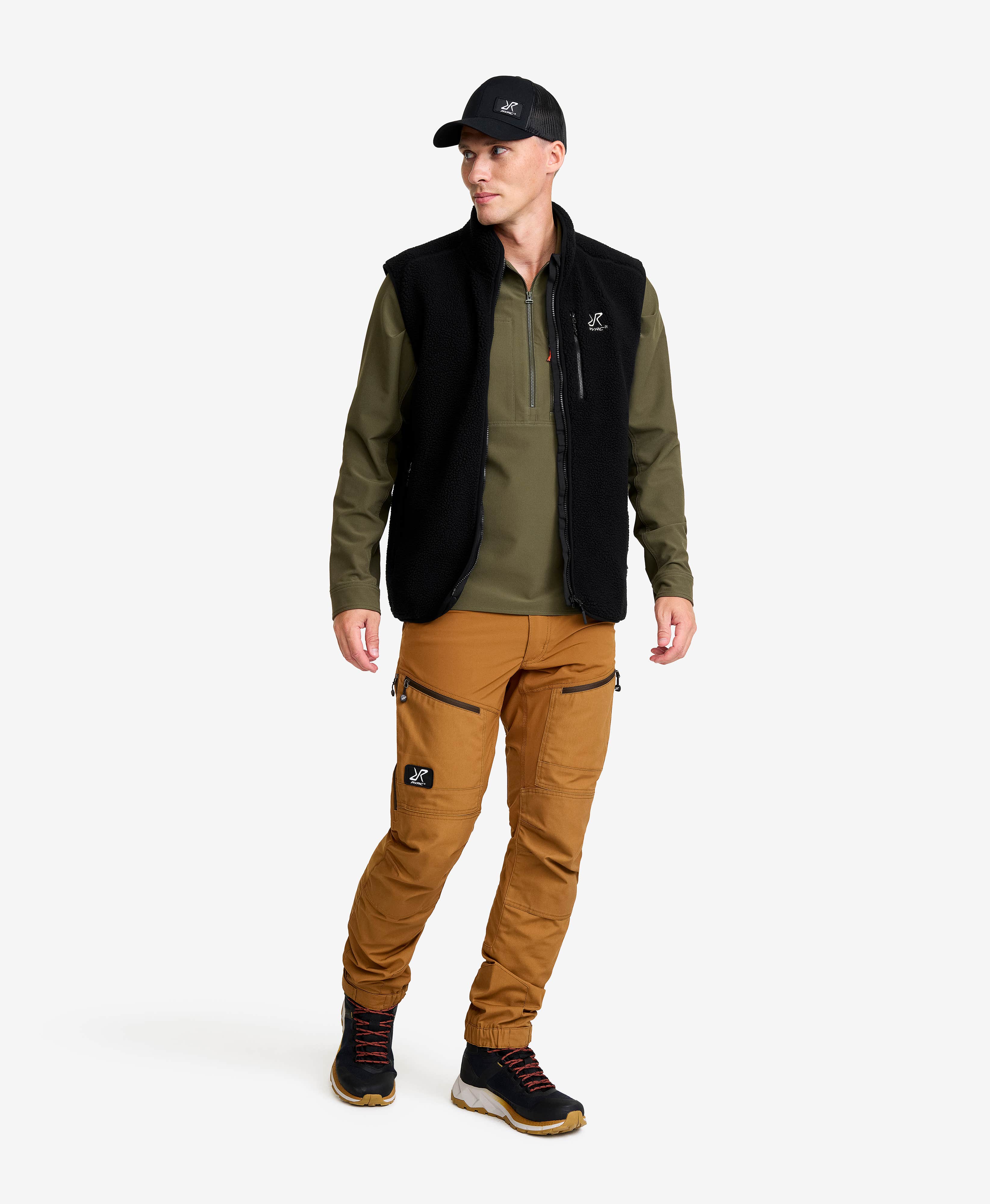 Ridge Half-zip Stretch Shirt Men