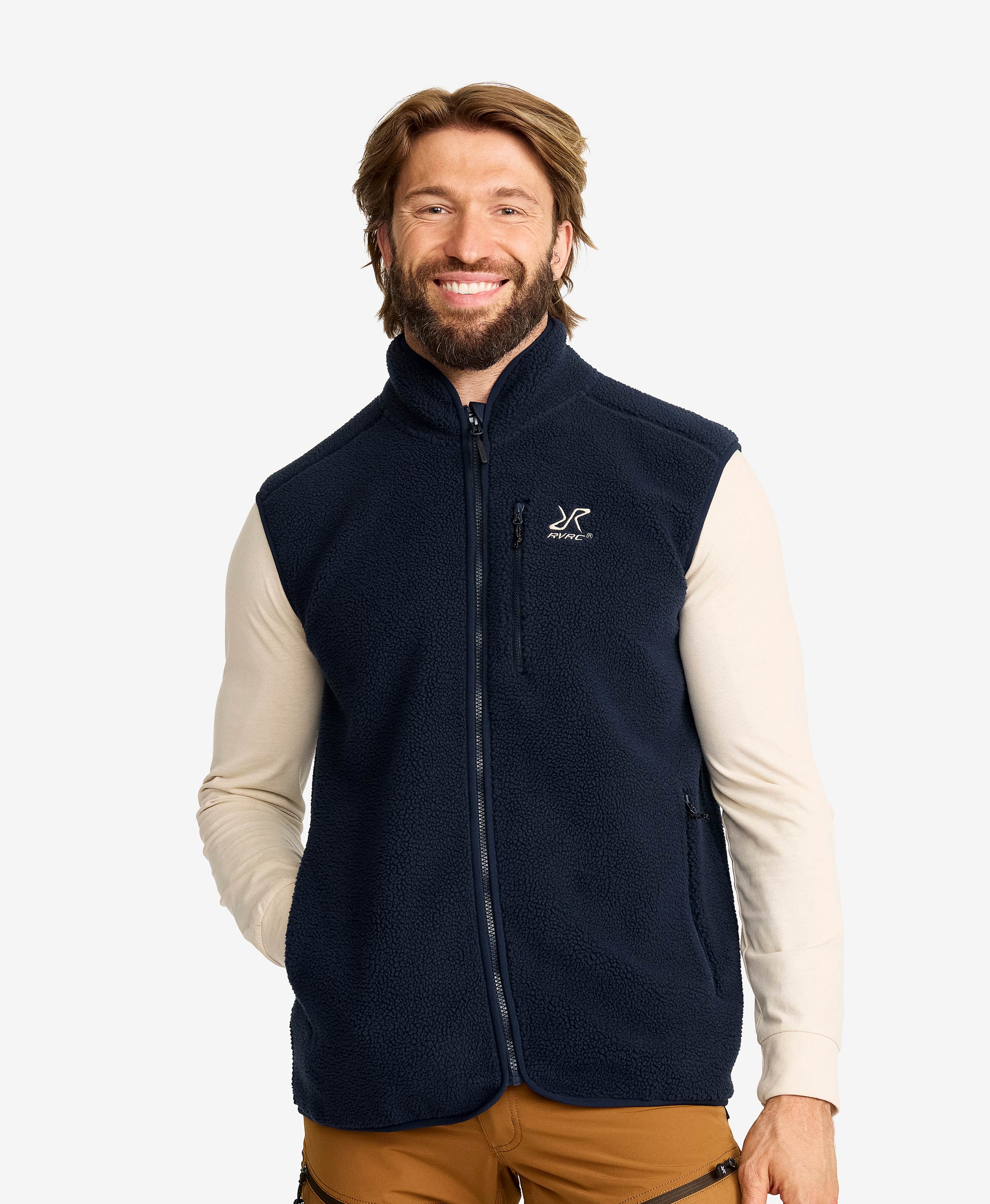 Canyon Full-zip Pile Fleece Vest Men