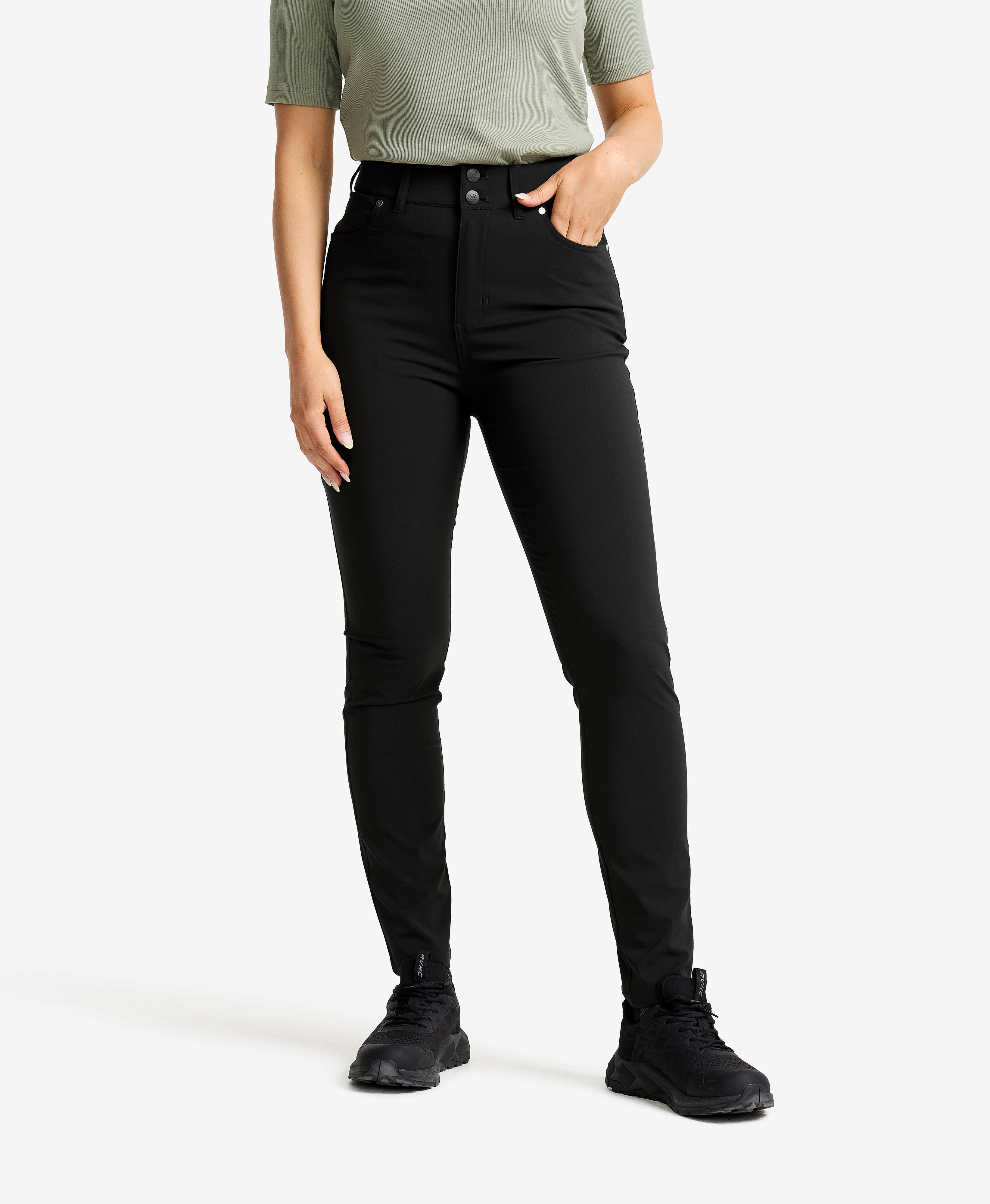 Root High-waist Stretch Jeans Women