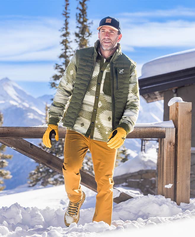 Flex Stretch Down Vest Men