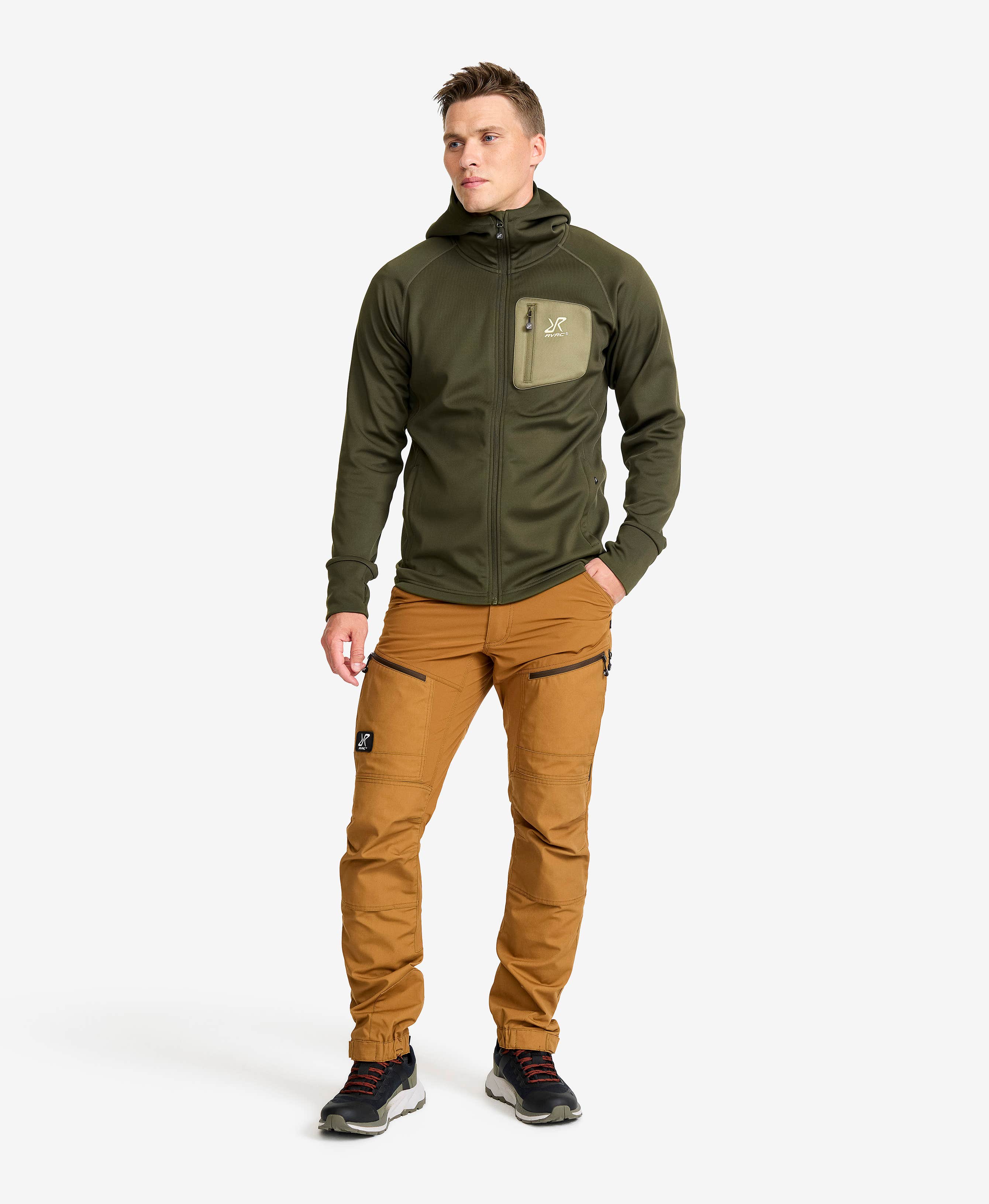 Evolution Stretch Fleece Hoodie Men